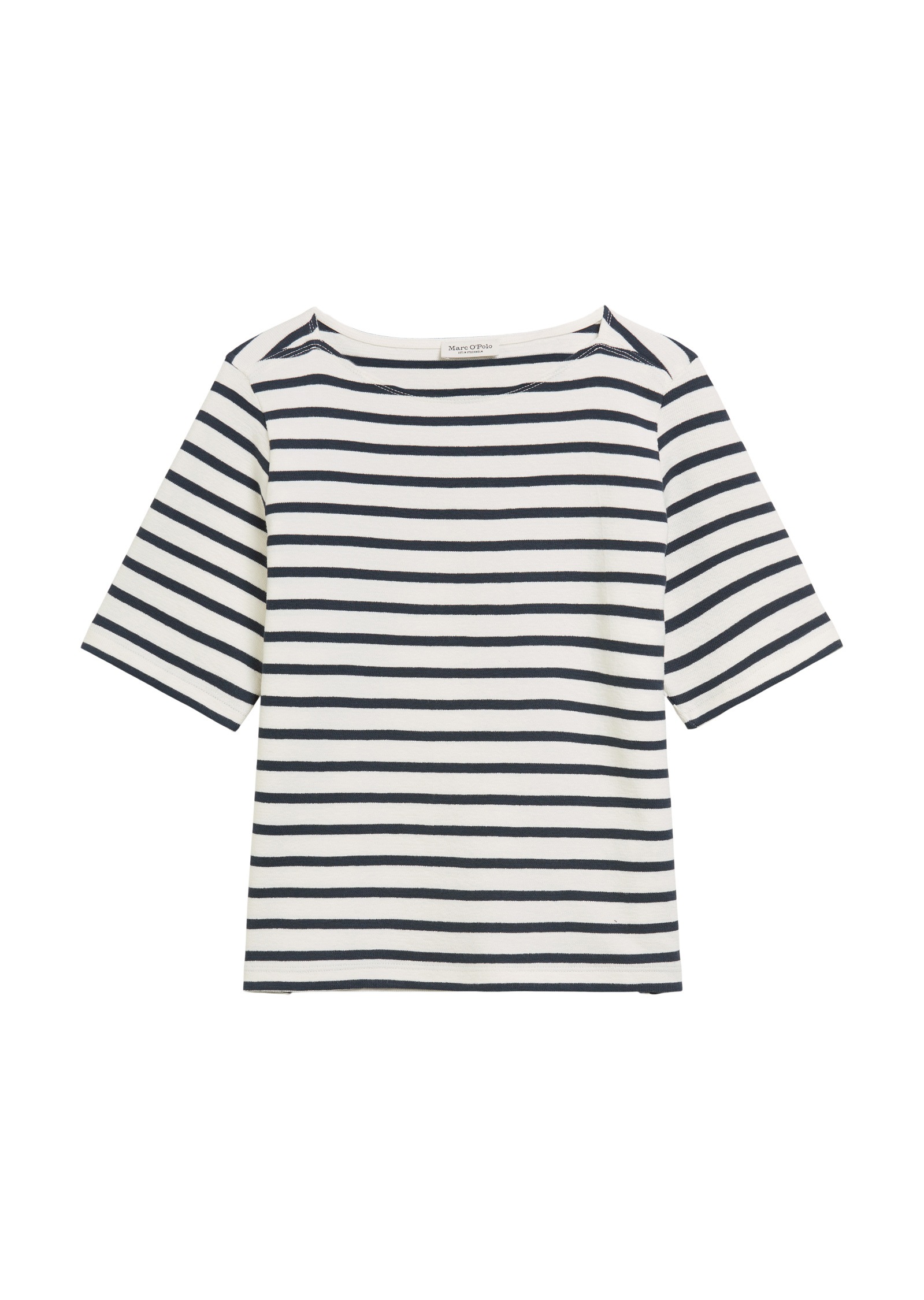 Marc O'Polo T-Shirt »mit garngefärbtem Streifenmuster«