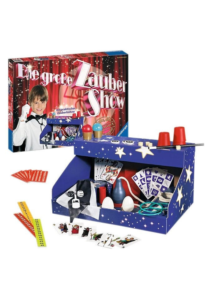Ravensburger Zauberkasten »Die große Zaubershow«, Made in Europe