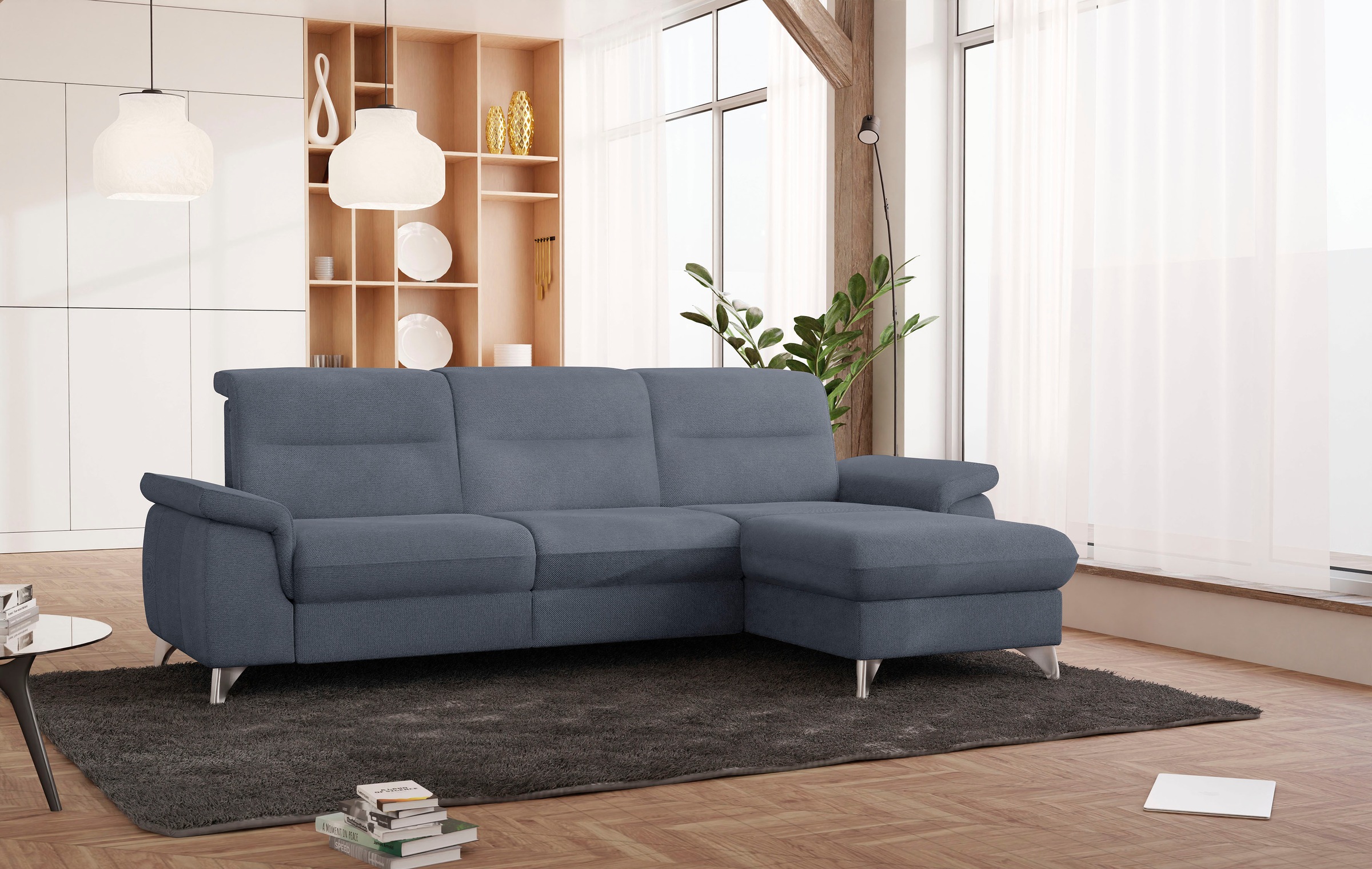 sit&more Ecksofa "Astoria L-Form", wahlweise mit motorischer Relaxfunktion günstig online kaufen