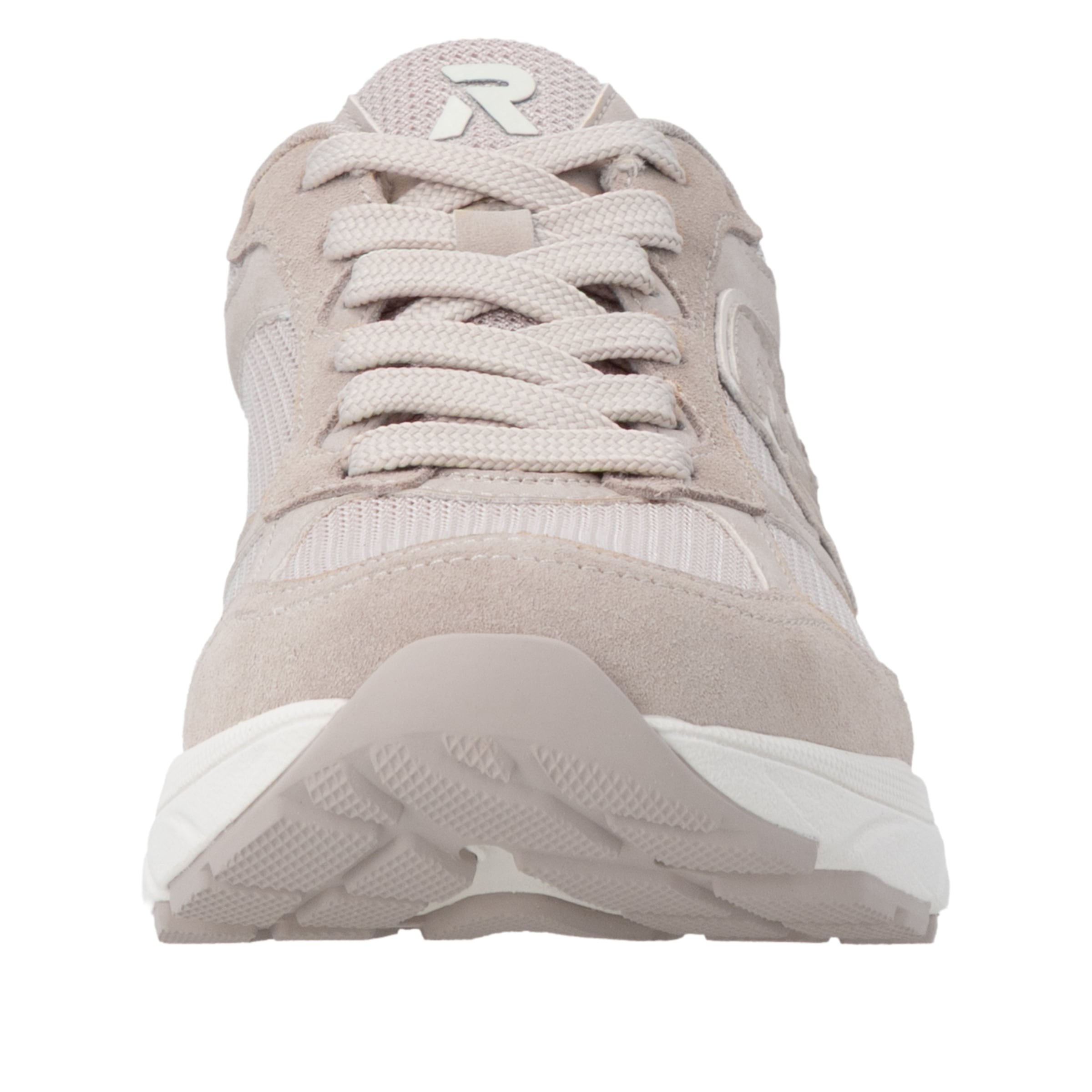 RIEKER Sport Sneaker  Halbschuh, Schnürschuh mit Logoemblem und Wechselfußbett