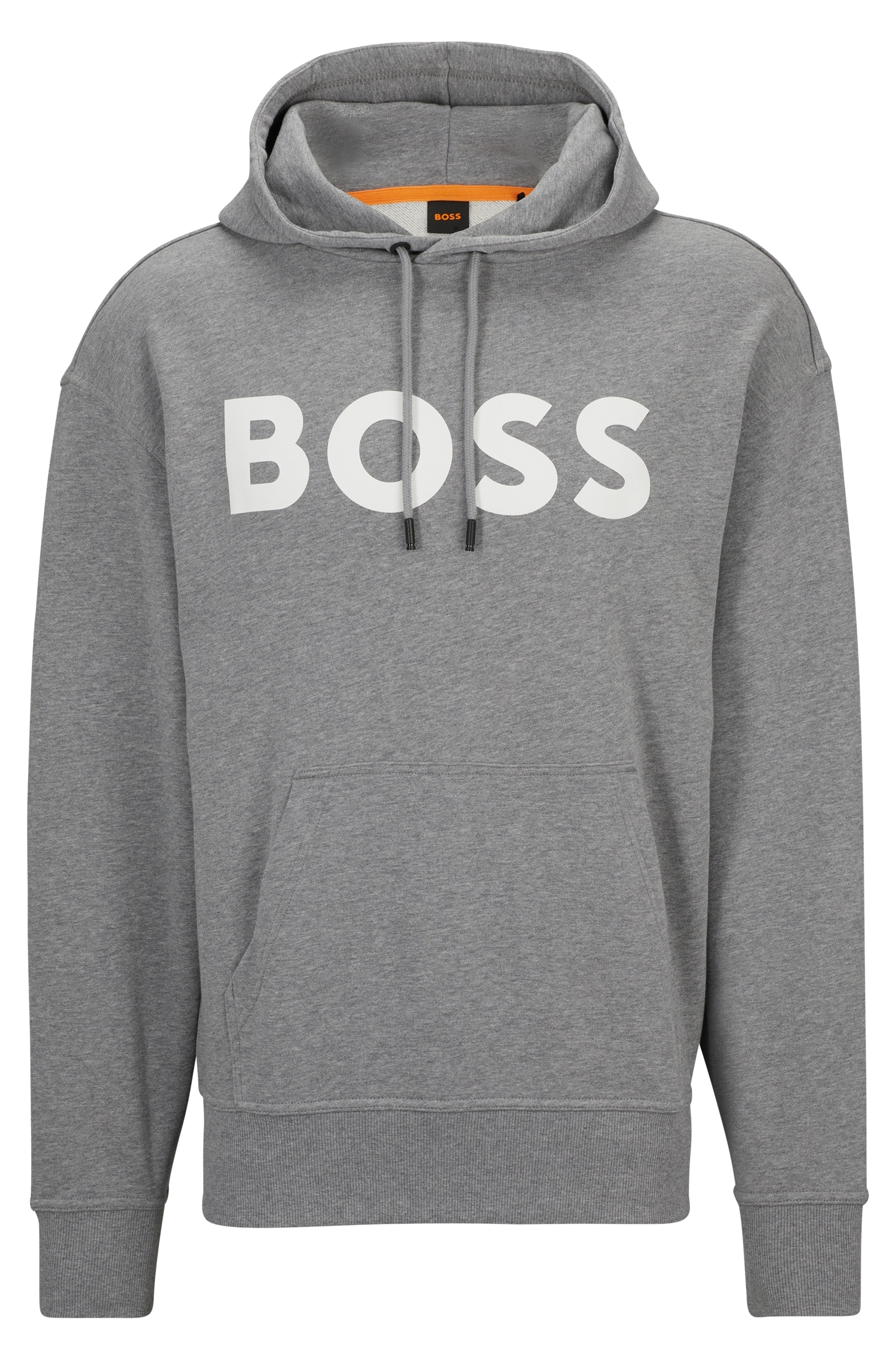 BOSS ORANGE Sweatshirt »WebasicHood«, mit weißem Logodruck