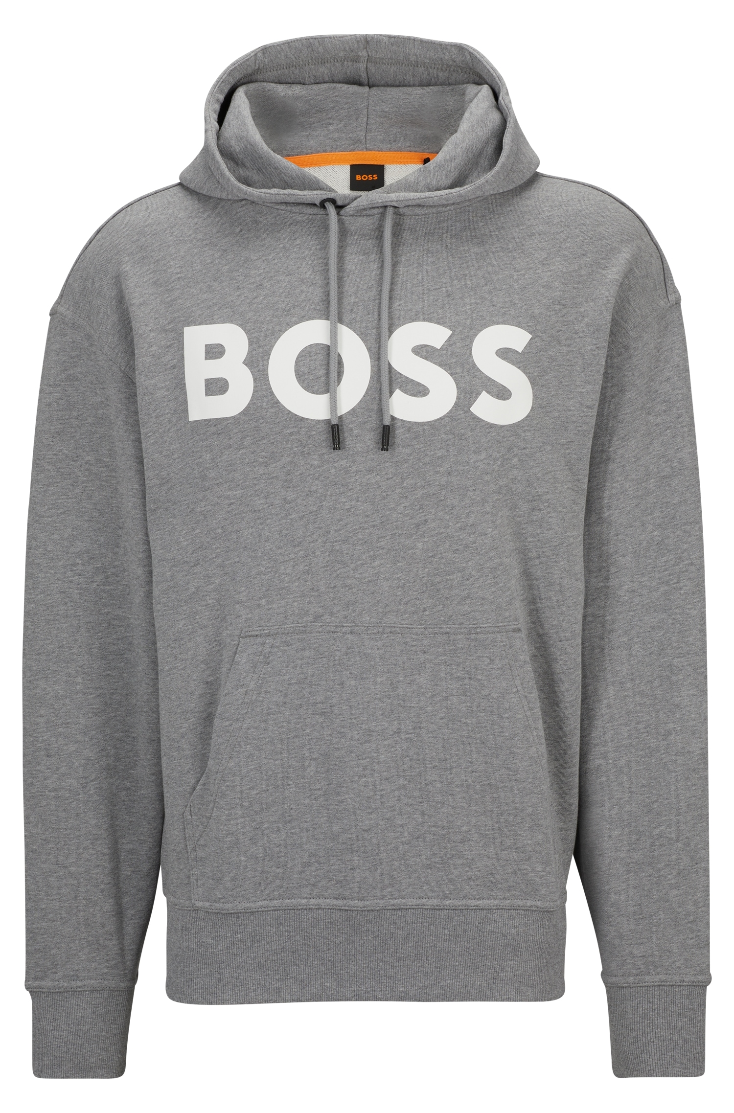 BOSS ORANGE Hoodie "WebasicHood", mit weißem Logodruck