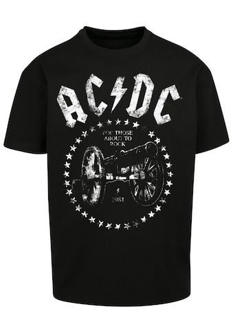 T-Shirt »PLUS SIZE ACDC We Salute You Cannon«