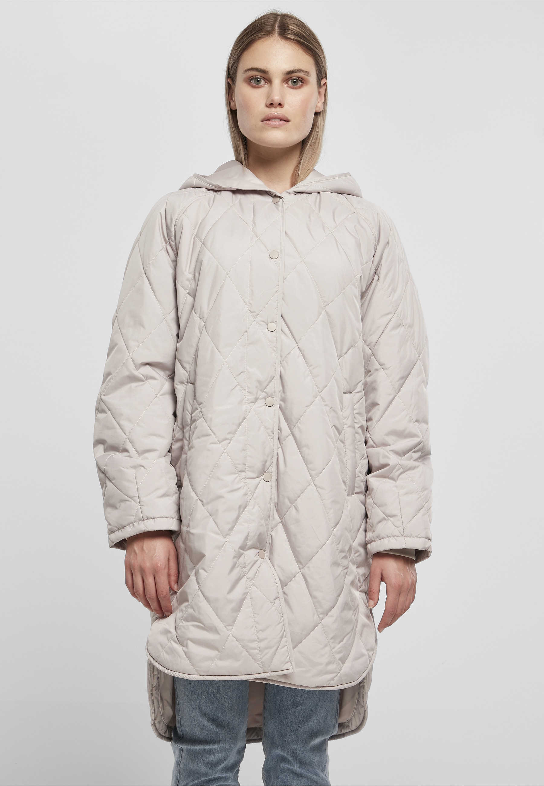 URBAN CLASSICS Allwetterjacke »Urban Classics Damen« 1 Stk. tlg. mit Kapuze