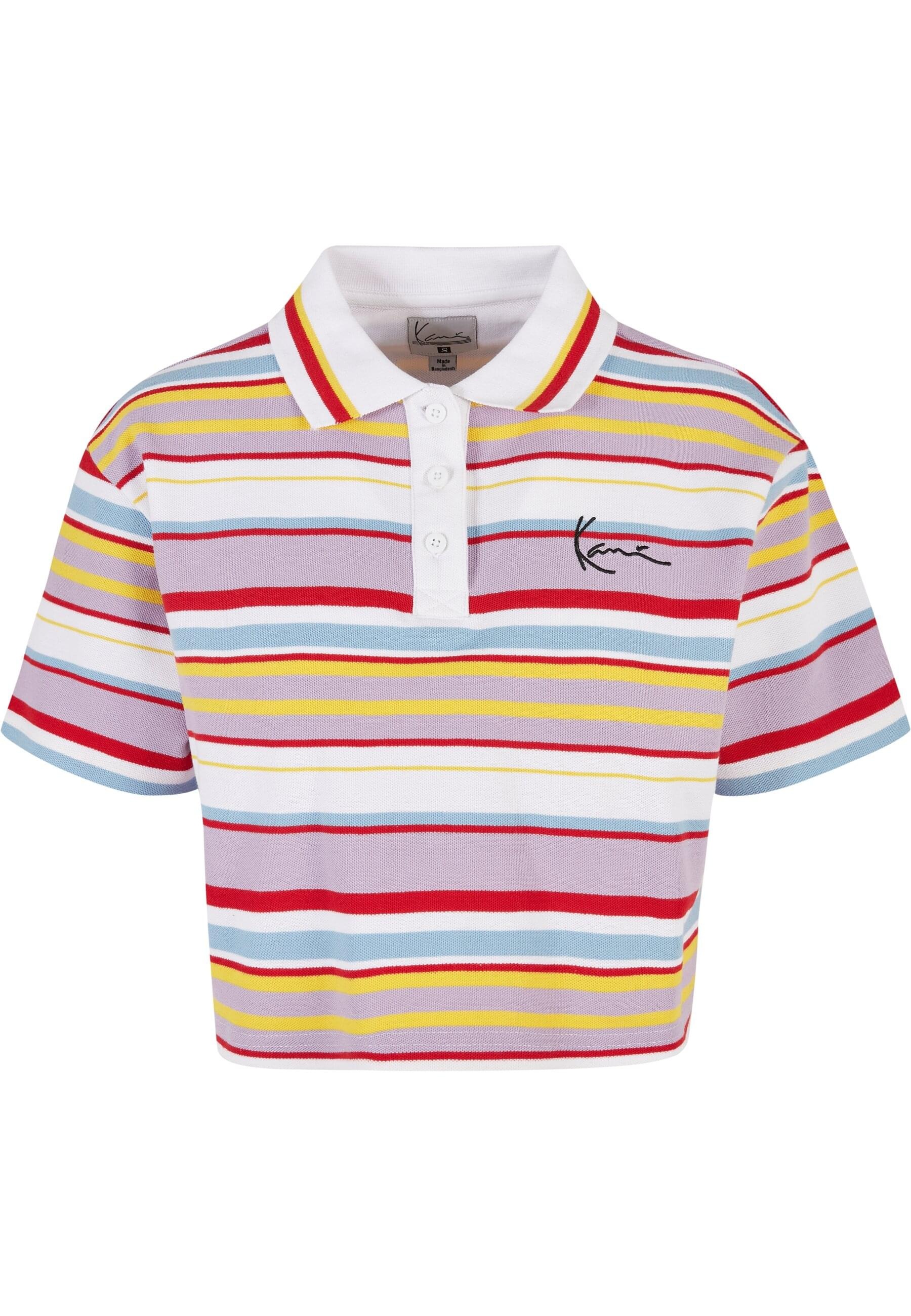 Karl Kani T-Shirt "Karl Kani Damen KW222-058-1 Chest Signature Stripe Polo günstig online kaufen