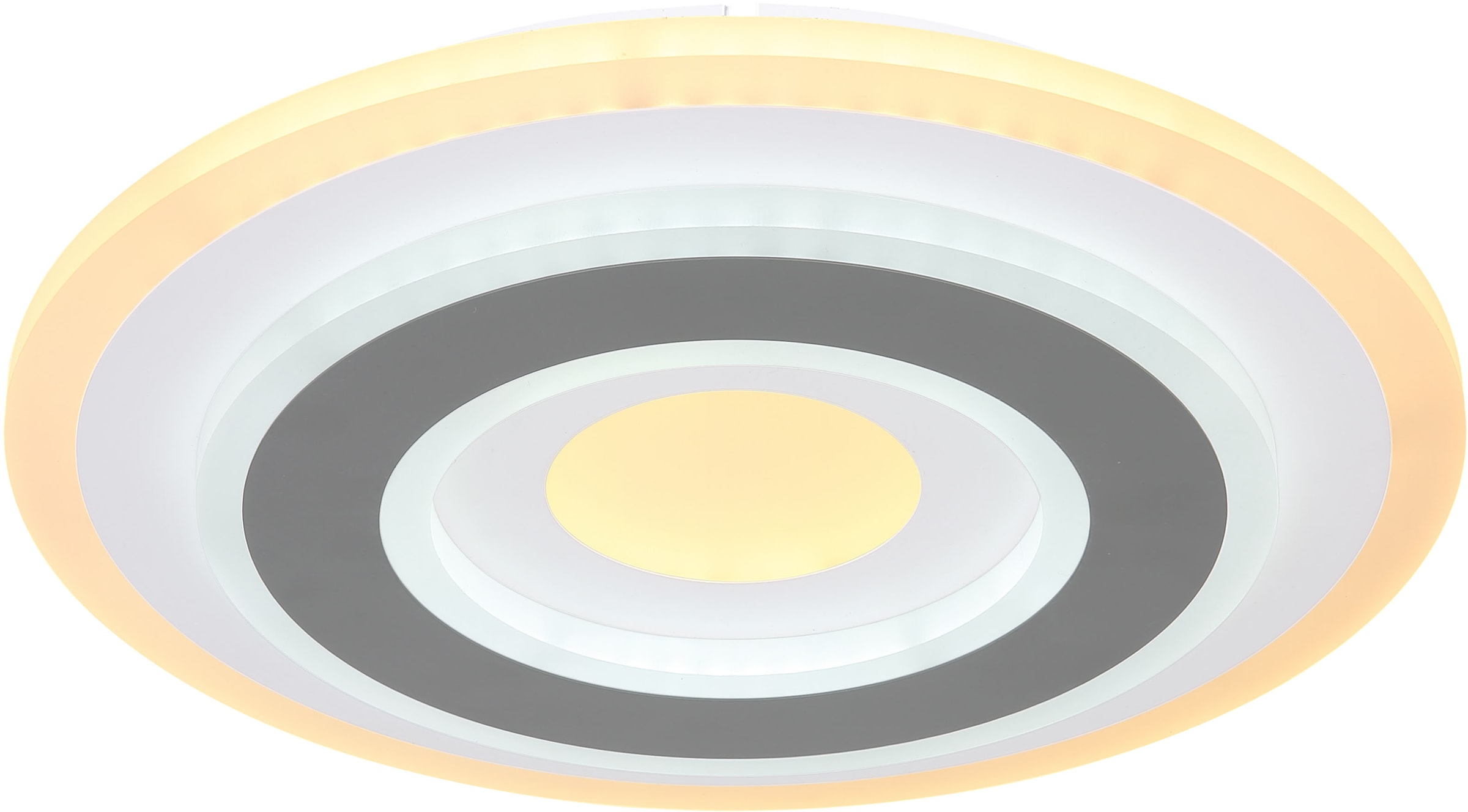 GLOBO LIGHTING LED Deckenleuchte »SABATINO«, Leuchtmittel LED-Modul | LED fest integriert, Deckenlampe/ CCT 3000-6000K/rund/Wohnzimmer/Schlafzimmer