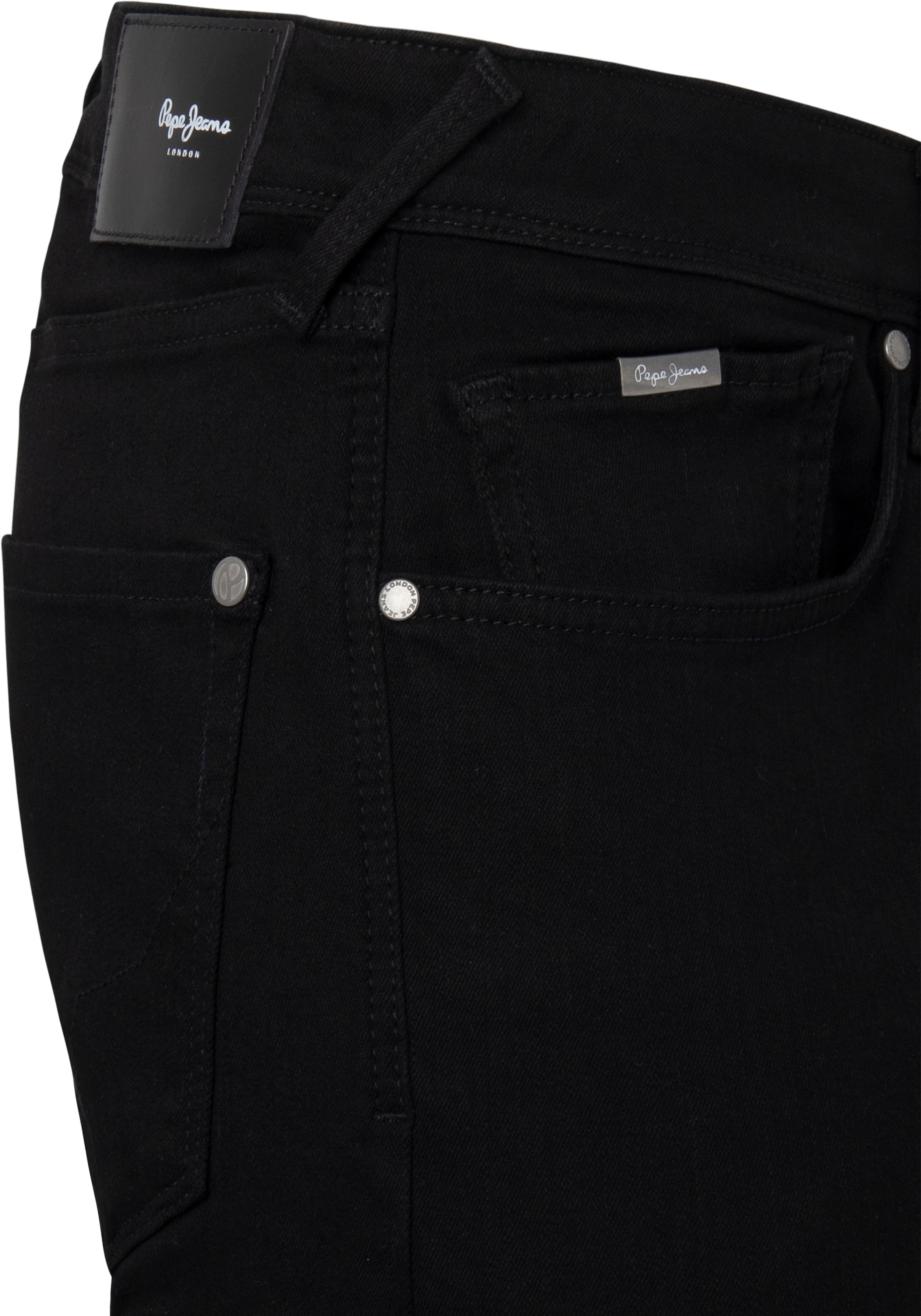 BAUR | Skinny-fit-Jeans Jeans Friday »Finsbury« Black Pepe