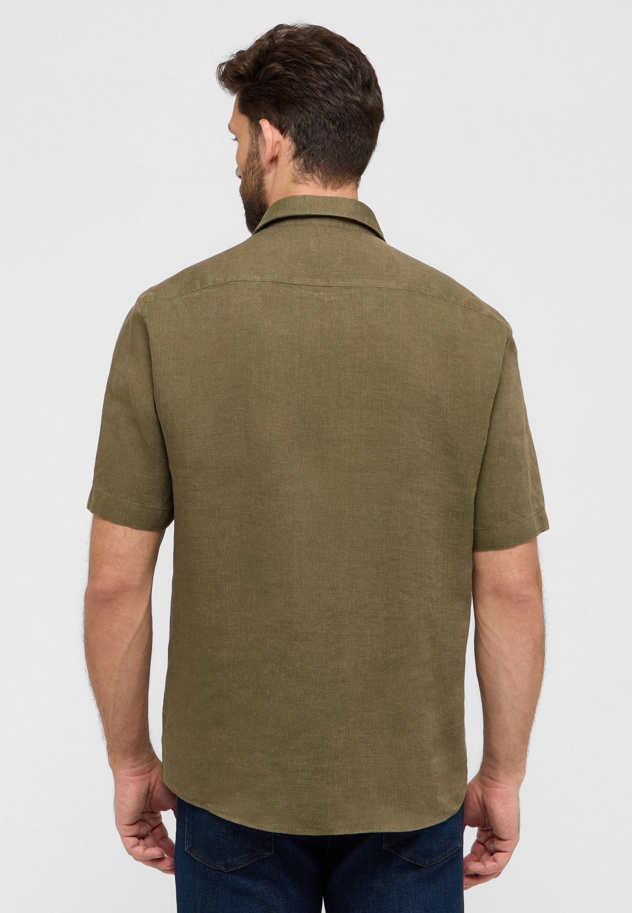 Eterna Kurzarmhemd "COMFORT FIT" EASY IRON (bügelleicht) günstig online kaufen