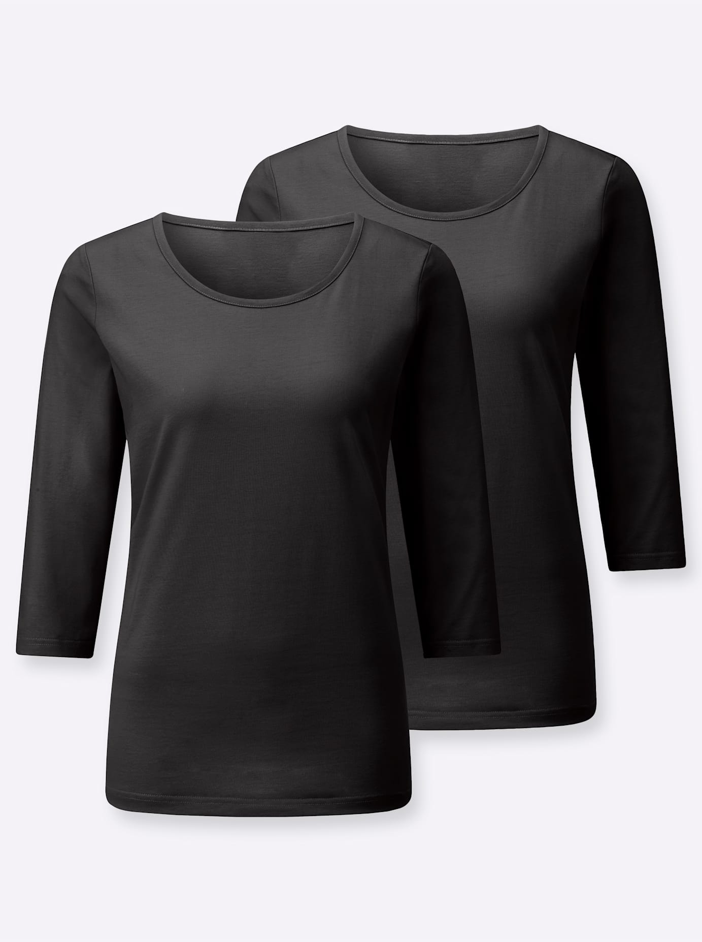 Casual Looks 3/4-Arm-Shirt "2er-Pack Shirts" 2 tlg. günstig online kaufen