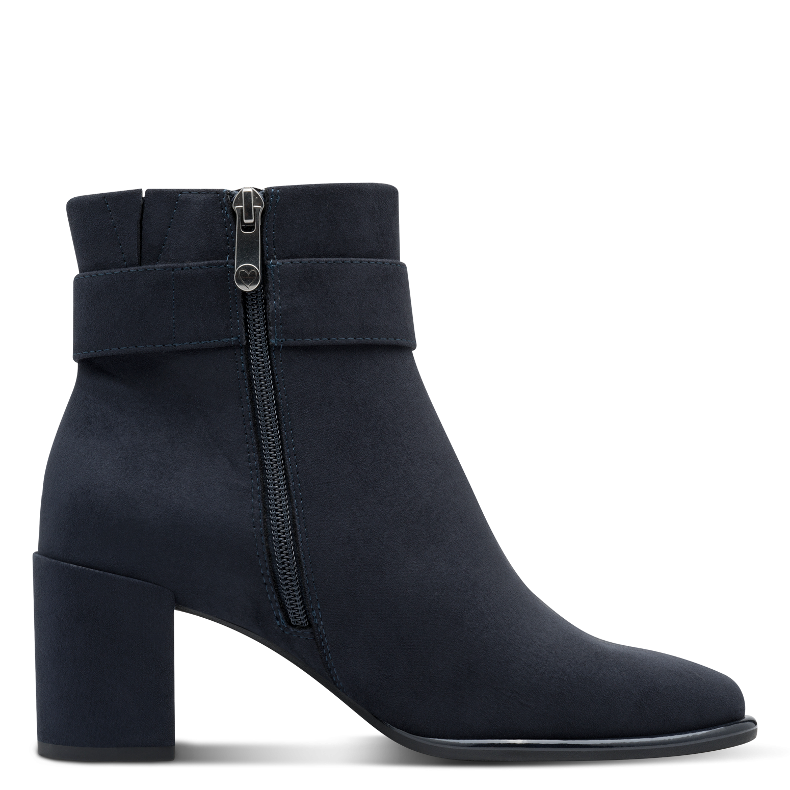 MARCO TOZZI Stiefelette, Blockabsatz, Ankleboots mit modischer Zierschnalle