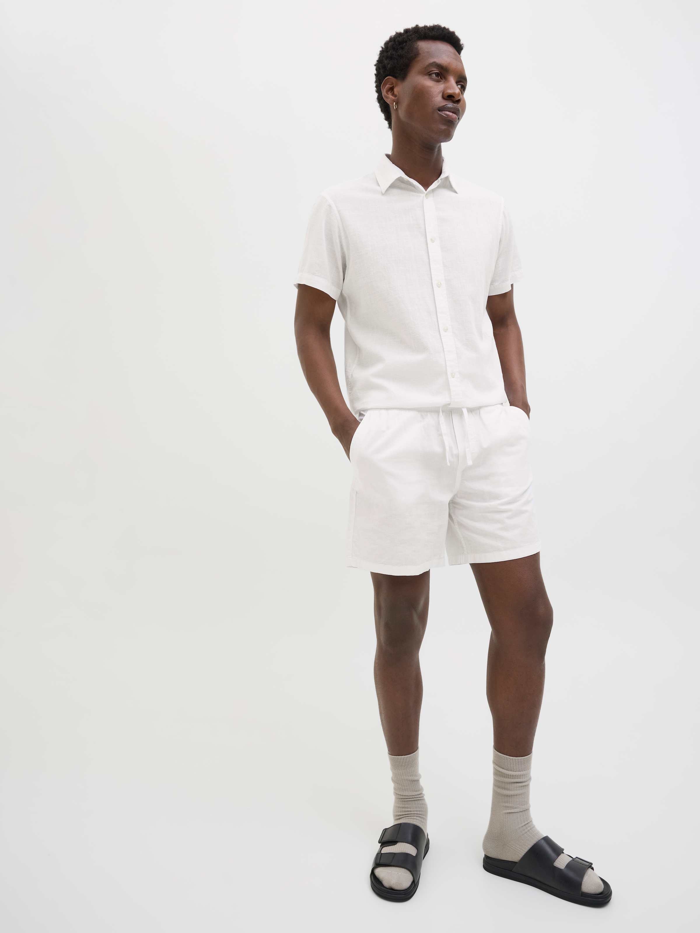 Jack & Jones Shorts »JPSTJAIDEN JJSUMMER JOGGER SHORT SN«, mit elastischem Bund