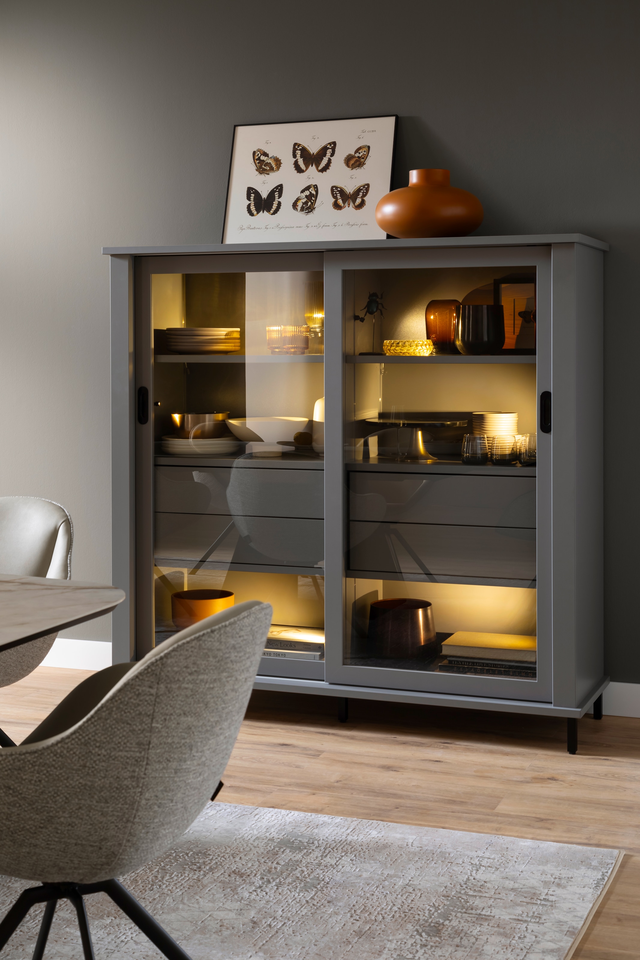 SCHÖNER WOHNEN-Kollektion Teppich »Vision 211« rechteckig 7 mm Höhe Viskoseteppich mit Glanz, Wohnzimmer