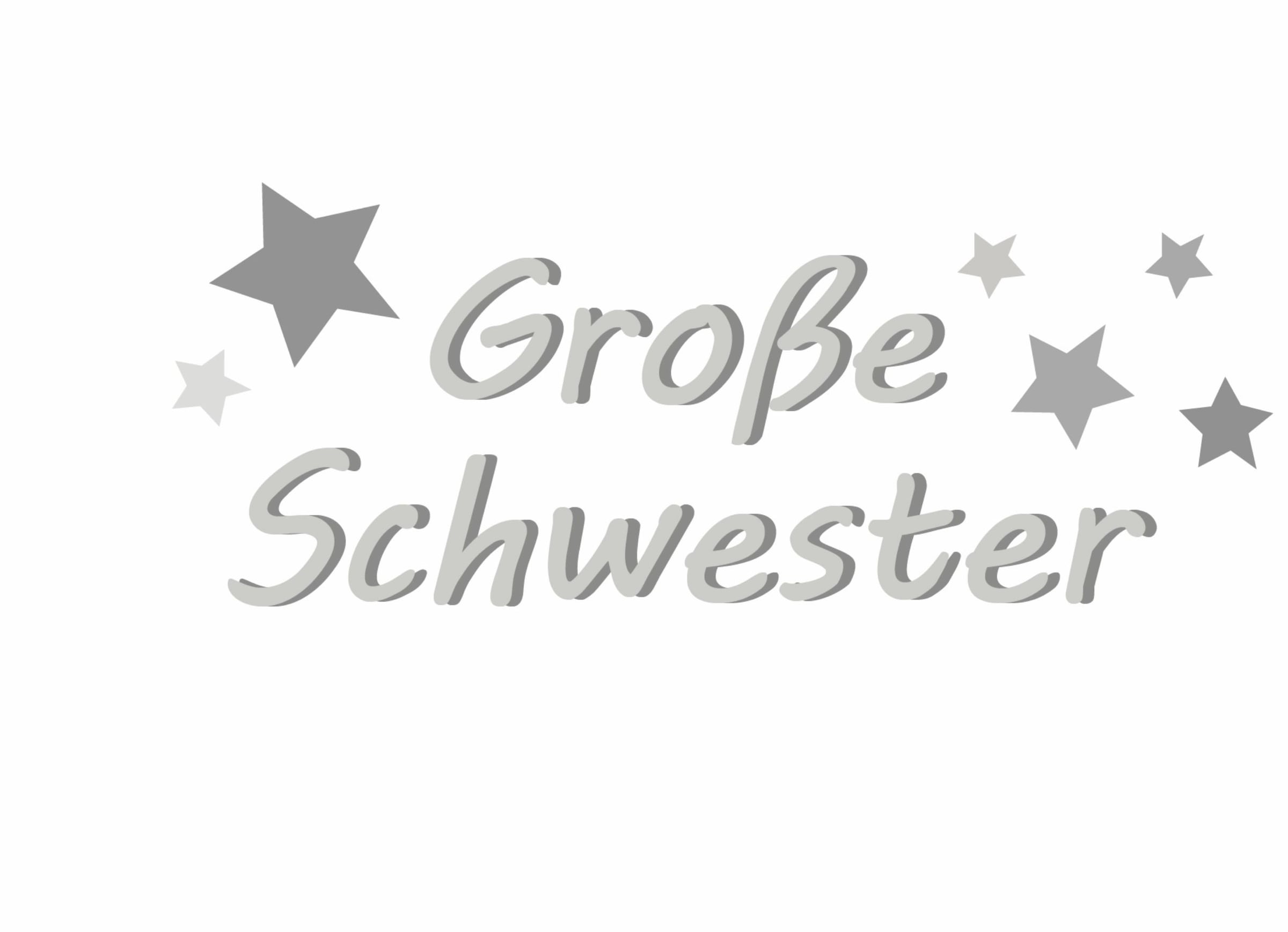 Liliput T-Shirt »Große Schwester«, aus Bio-Baumwolle