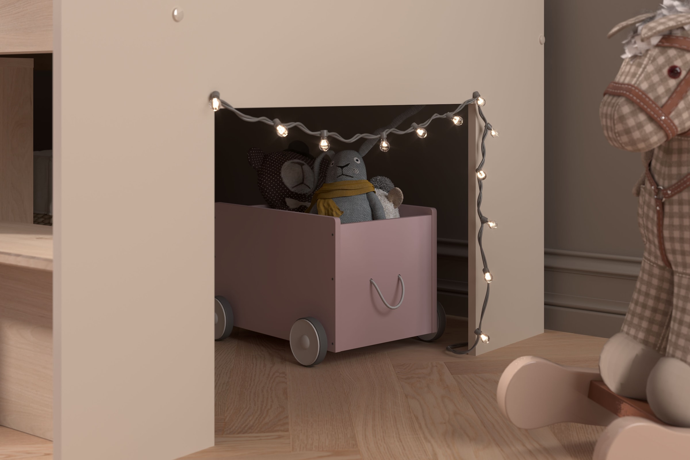 Parisot Stauraumbett