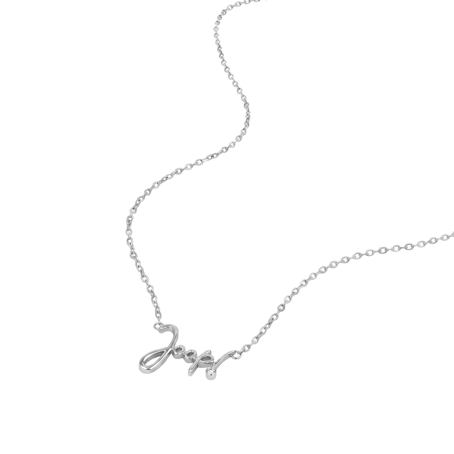 JOOP! Kette mit Anhänger »Joop!« mit Zirkonia (synth.)