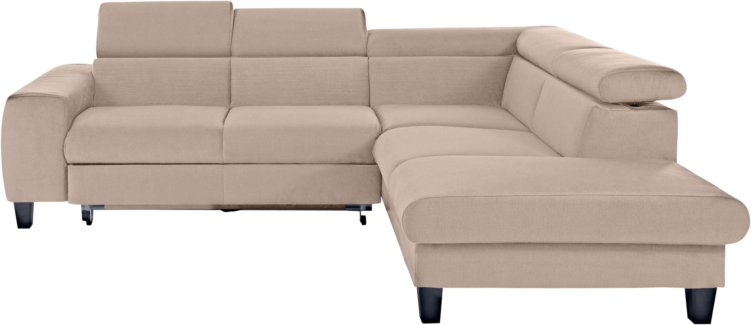 COTTA Ecksofa "Morven L-Form" wahlweise mit Bettfunktion, Bettkasten & Wire günstig online kaufen