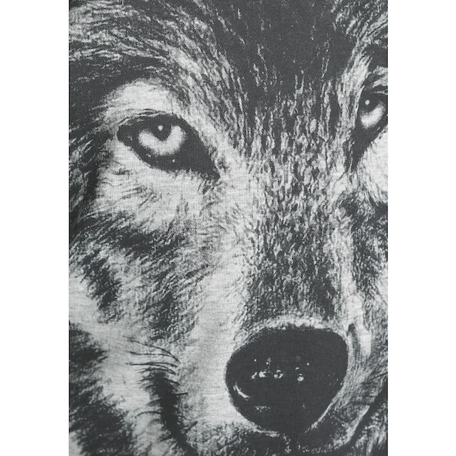 KIDSWORLD Langarmshirt »Wolf« | BAUR