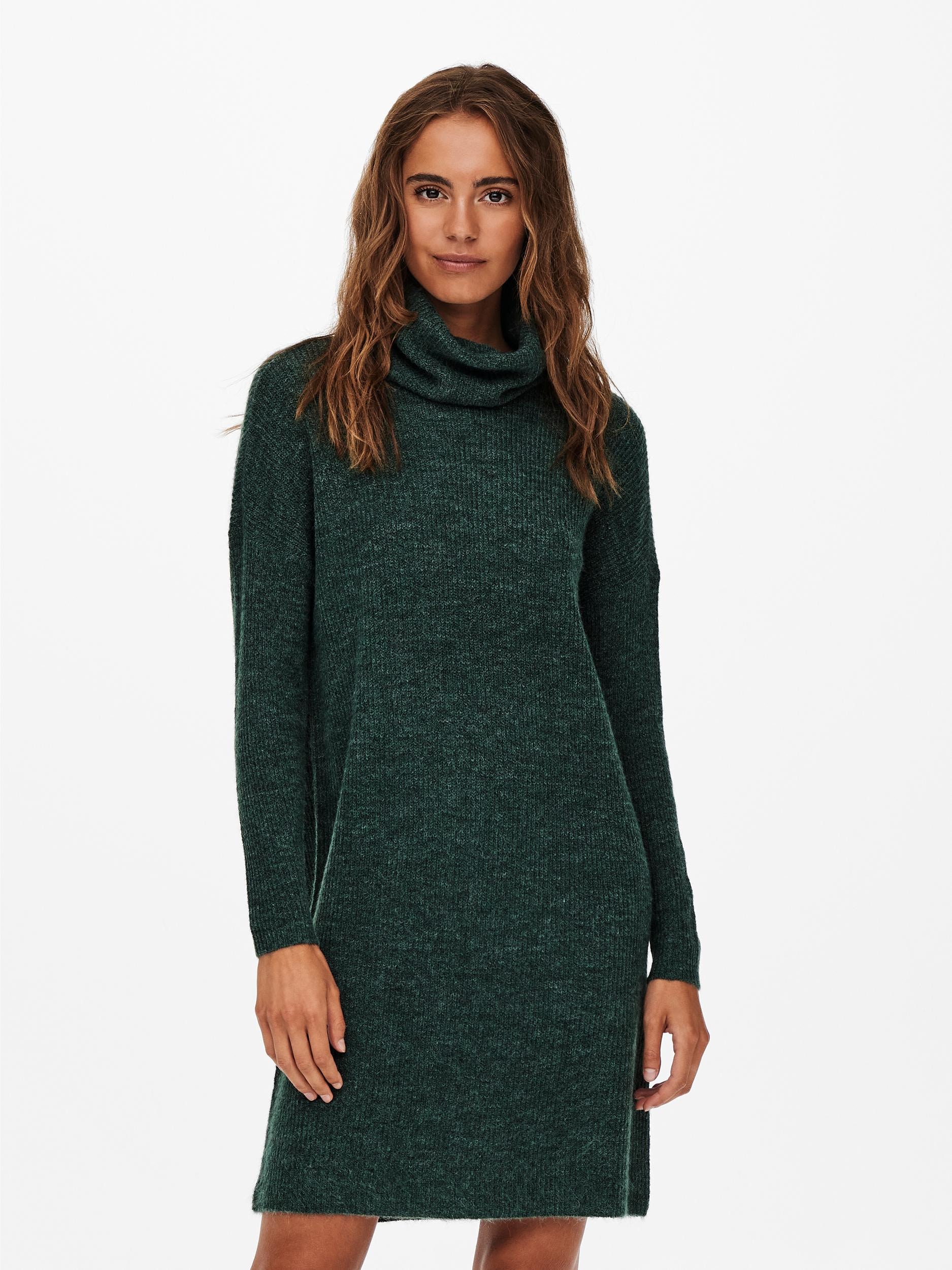 ONLY Strickkleid "ONLJANA L/S COWLNCK DRESS"