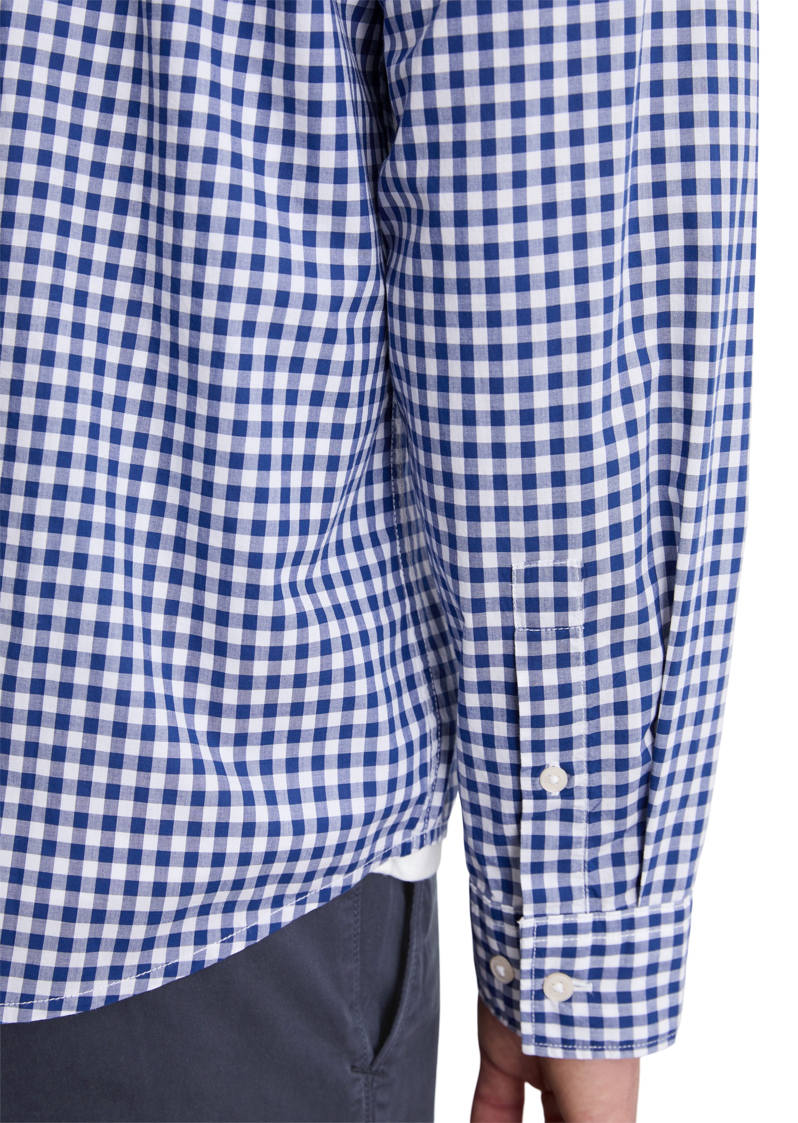 Marc O'Polo Langarmhemd »aus reiner Bio-Baumwolle«