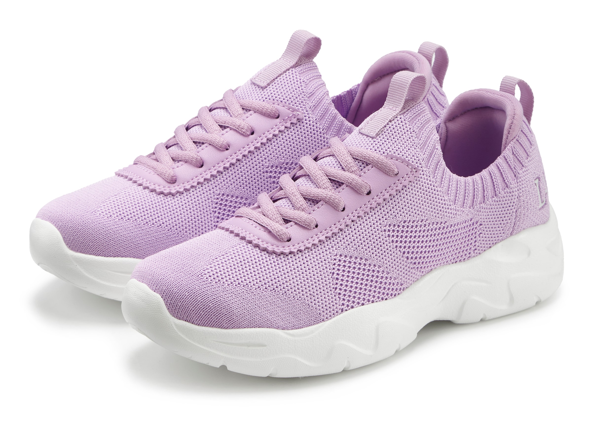 LASCANA ACTIVE Sneaker "Turnschuhe," ultraleicht und bequem zum Reinschlüpfen mit Zierschnürung VEGAN