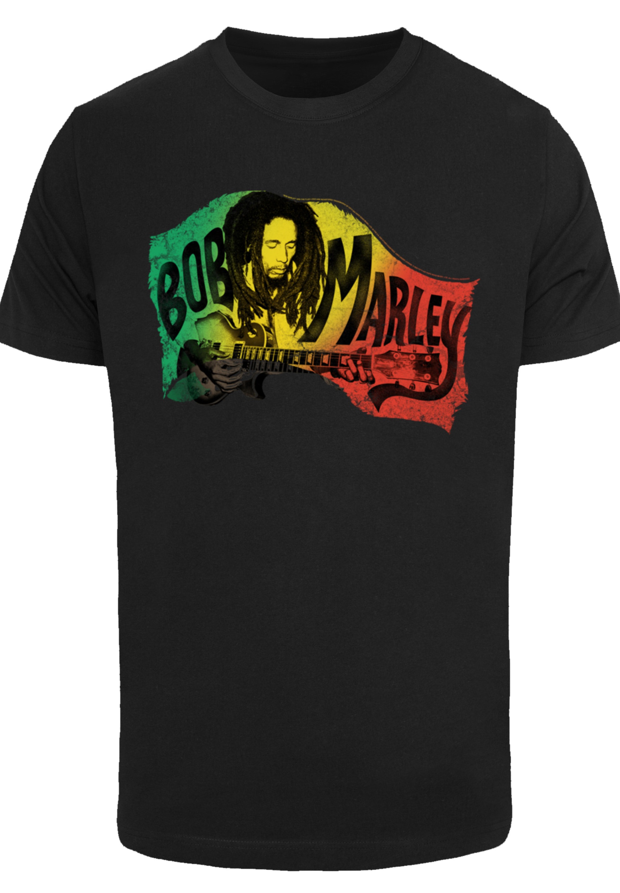 F4NT4STIC T-Shirt »Bob Marley Chords Reggae Music by Rock Off«, Premium Qualität, Musik