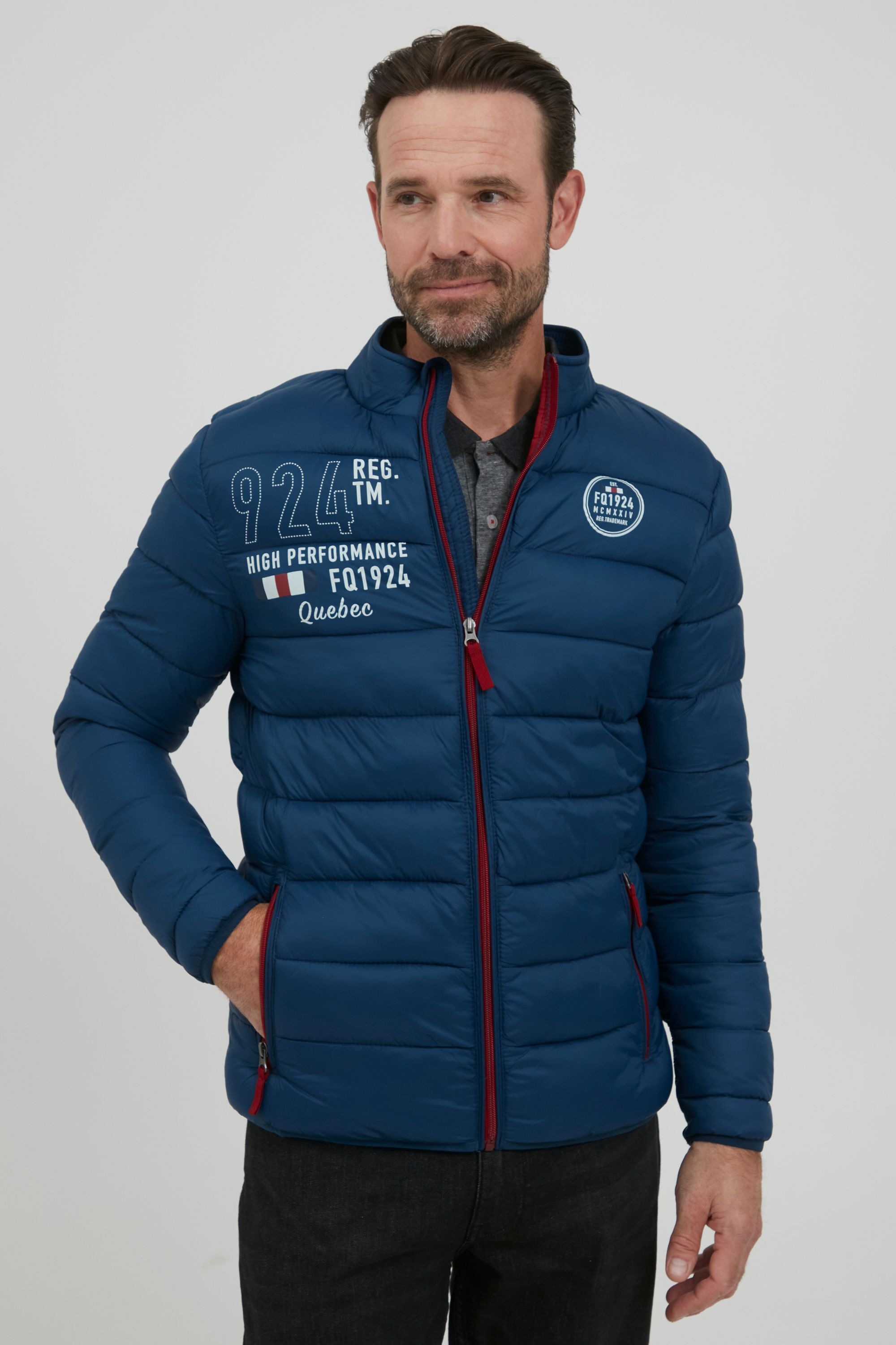 FQ1924 Steppjacke »Steppjacke FQArnvid«, ohne Kapuze