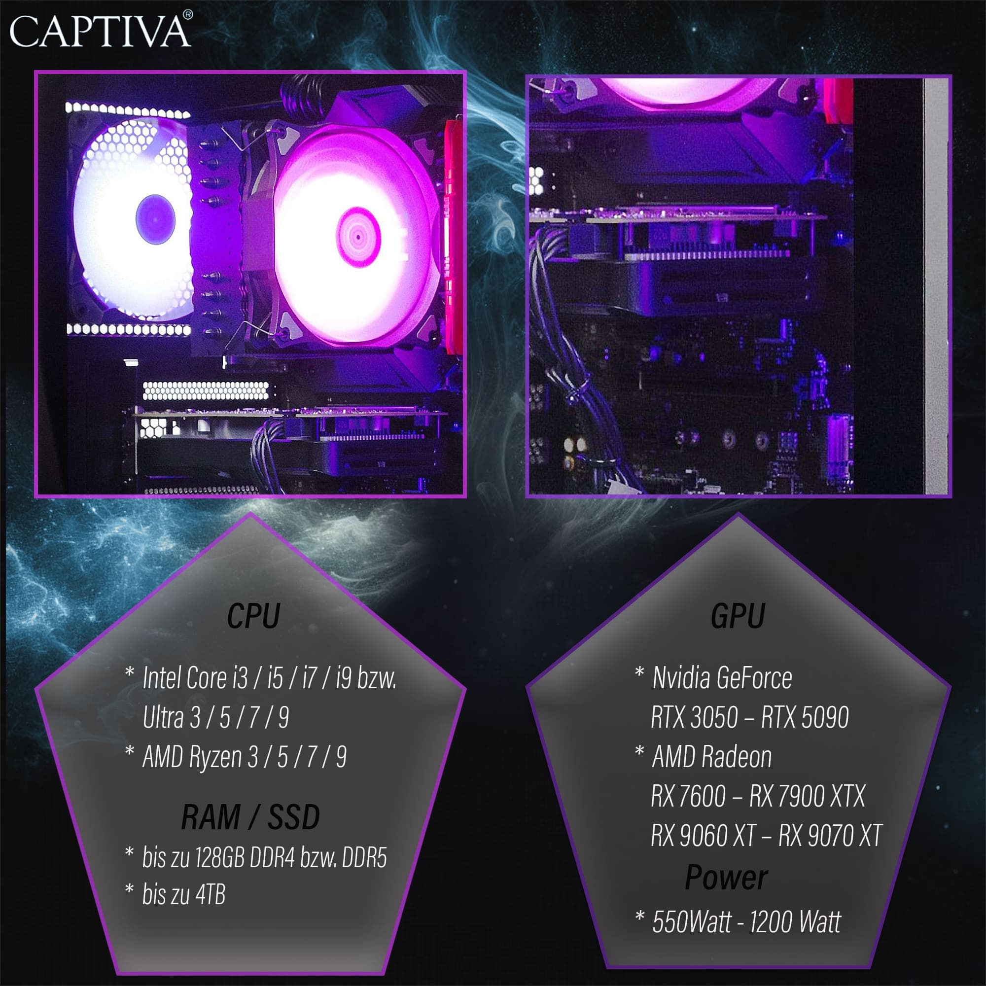 CAPTIVA Gaming-PC »Advanced Gaming R93-268«