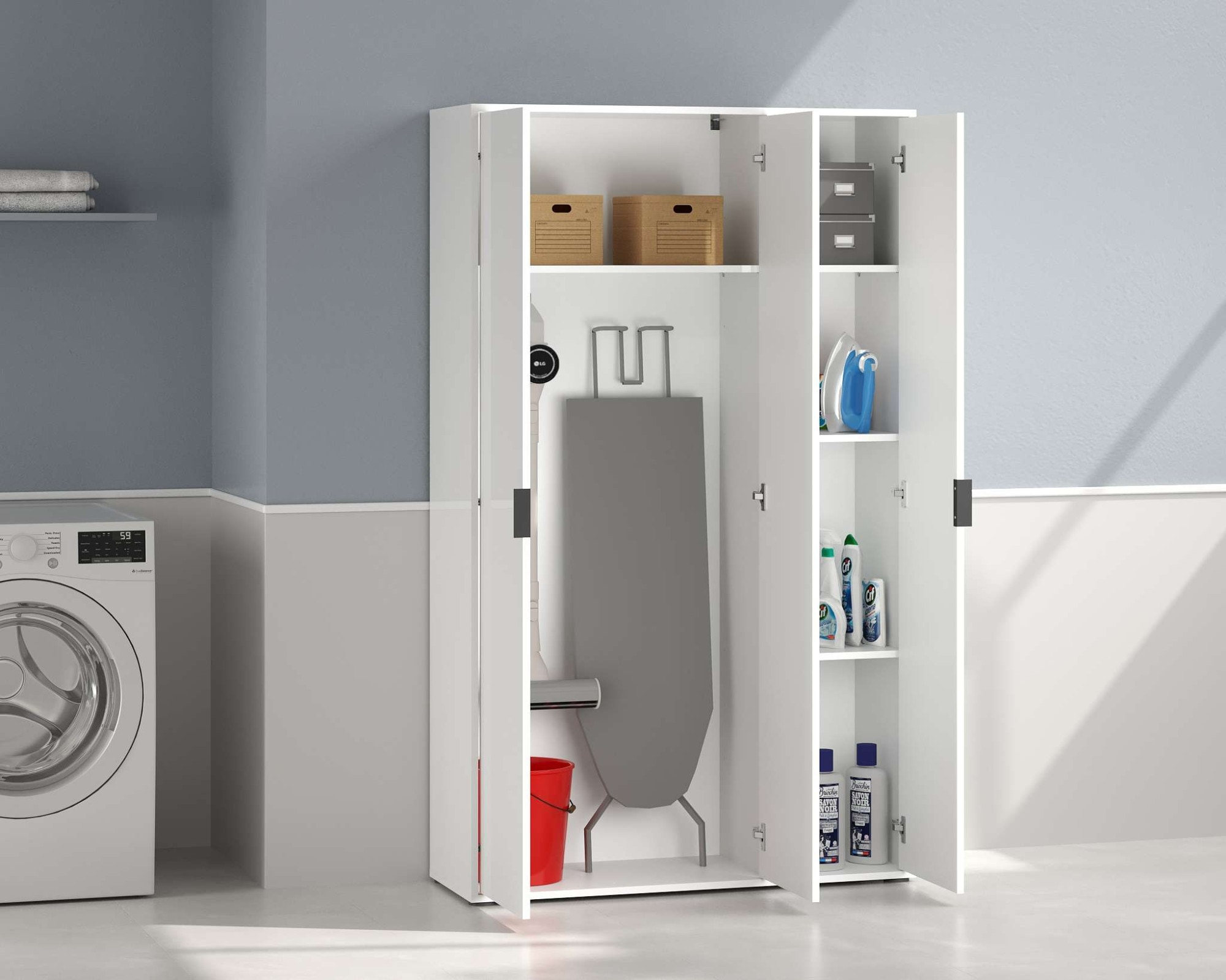 INOSIGN Mehrzweckschrank »Stauraumschrank , Breite 107 cm , Höhe 178 cm« 1 Stk. tlg.