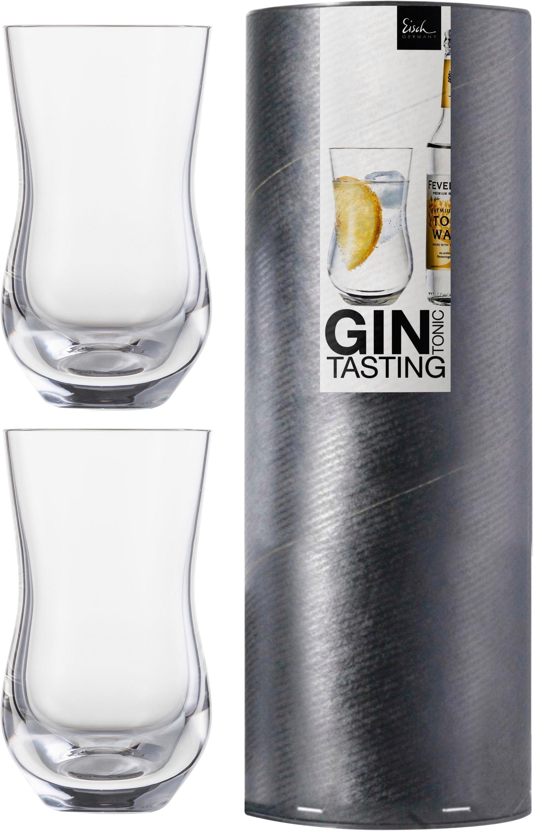 Eisch Germany Gläser-Set »Spirits exclusive«, (Set, 2 tlg.), (Gin & Tonic Tasting) handgefertigt, bleifrei, 170 ml, 2-teilig