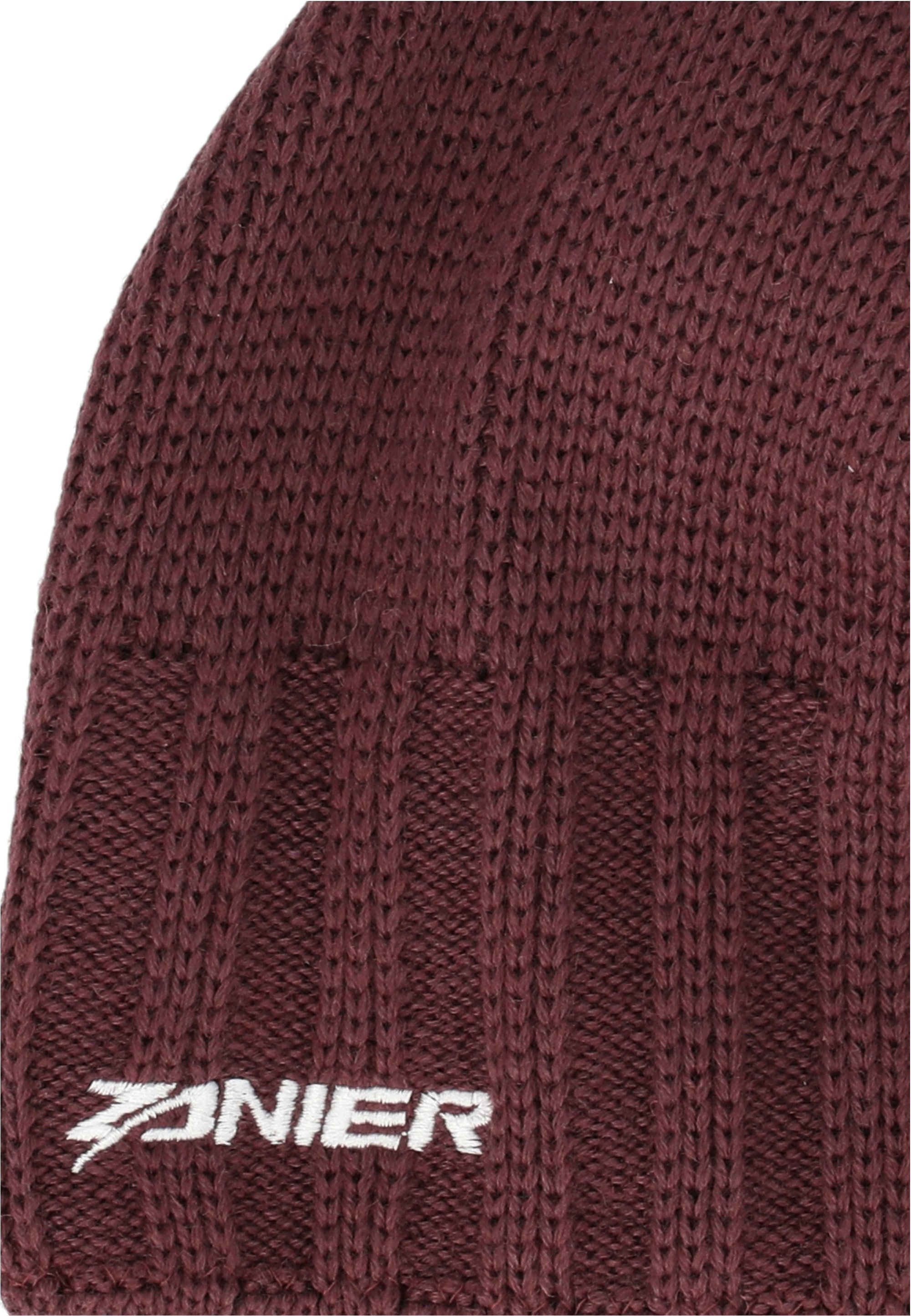 Zanier Beanie »Isar UX« mit wärmendem Strickmuster