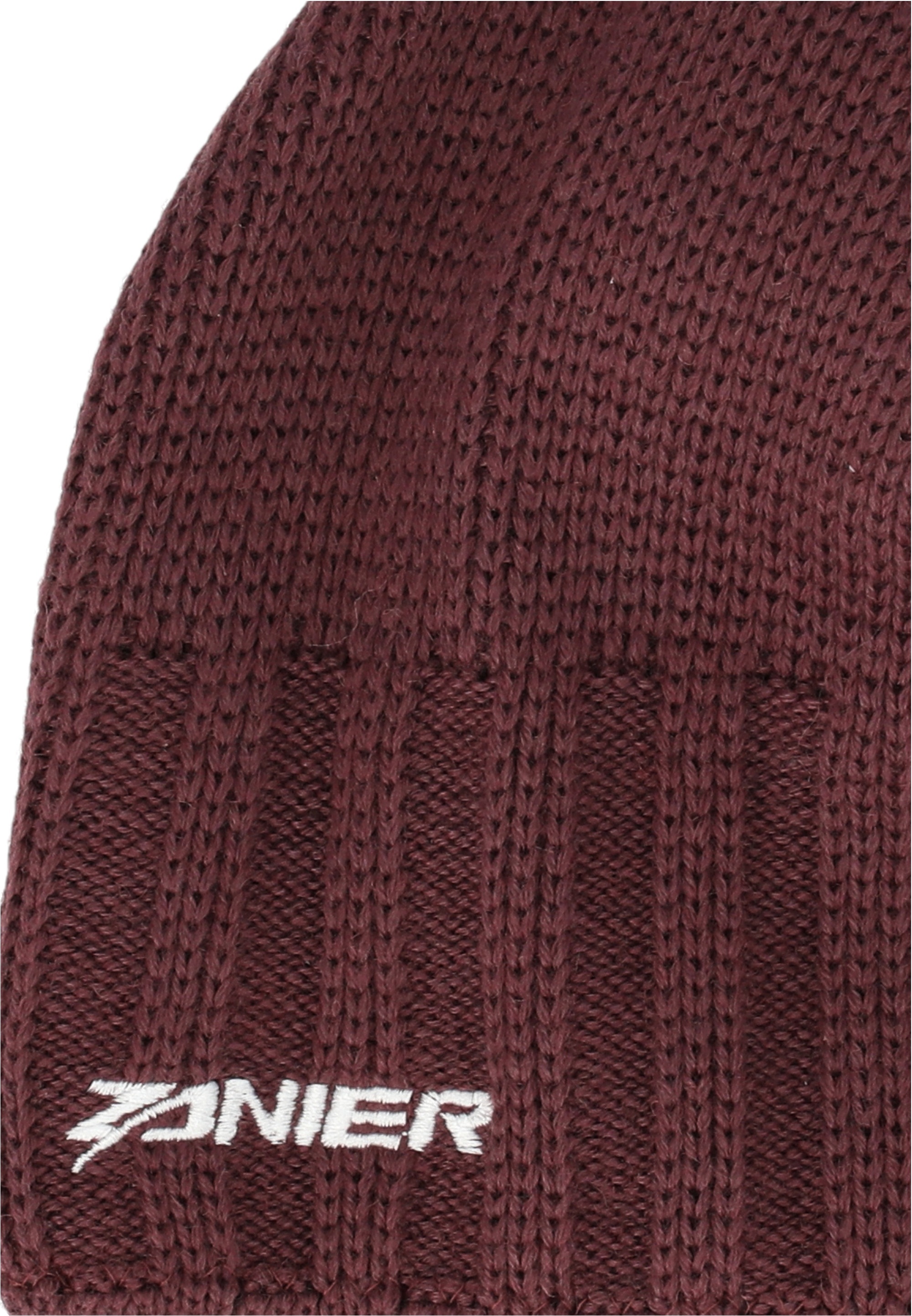 Thumbnail - Zanier Beanie "Isar UX" mit wärmendem Strickmuster