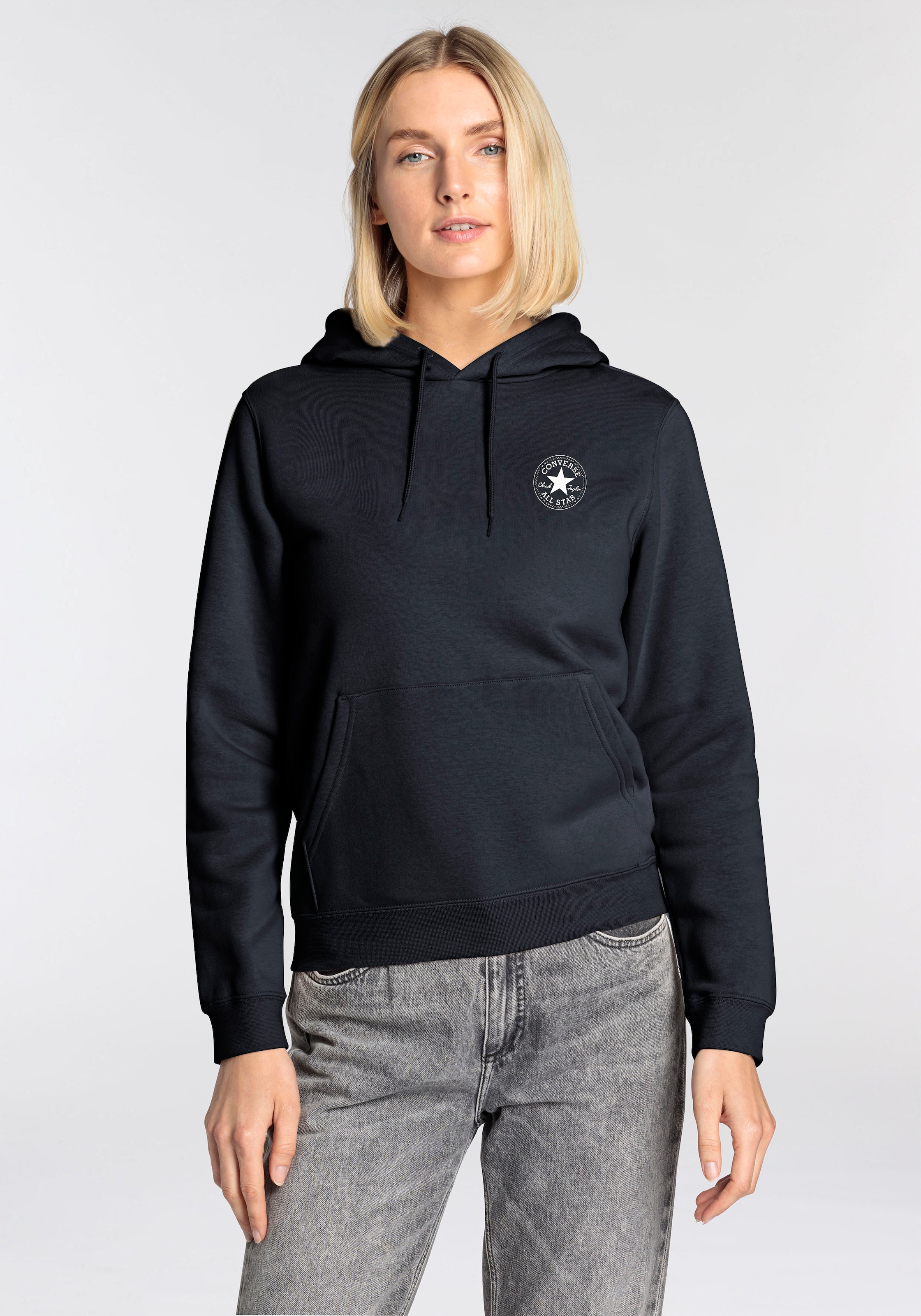 Converse Kapuzensweatshirt "WOMENS CONVERSE POLAR FLEECE OVERSIZED HOODIE" günstig online kaufen