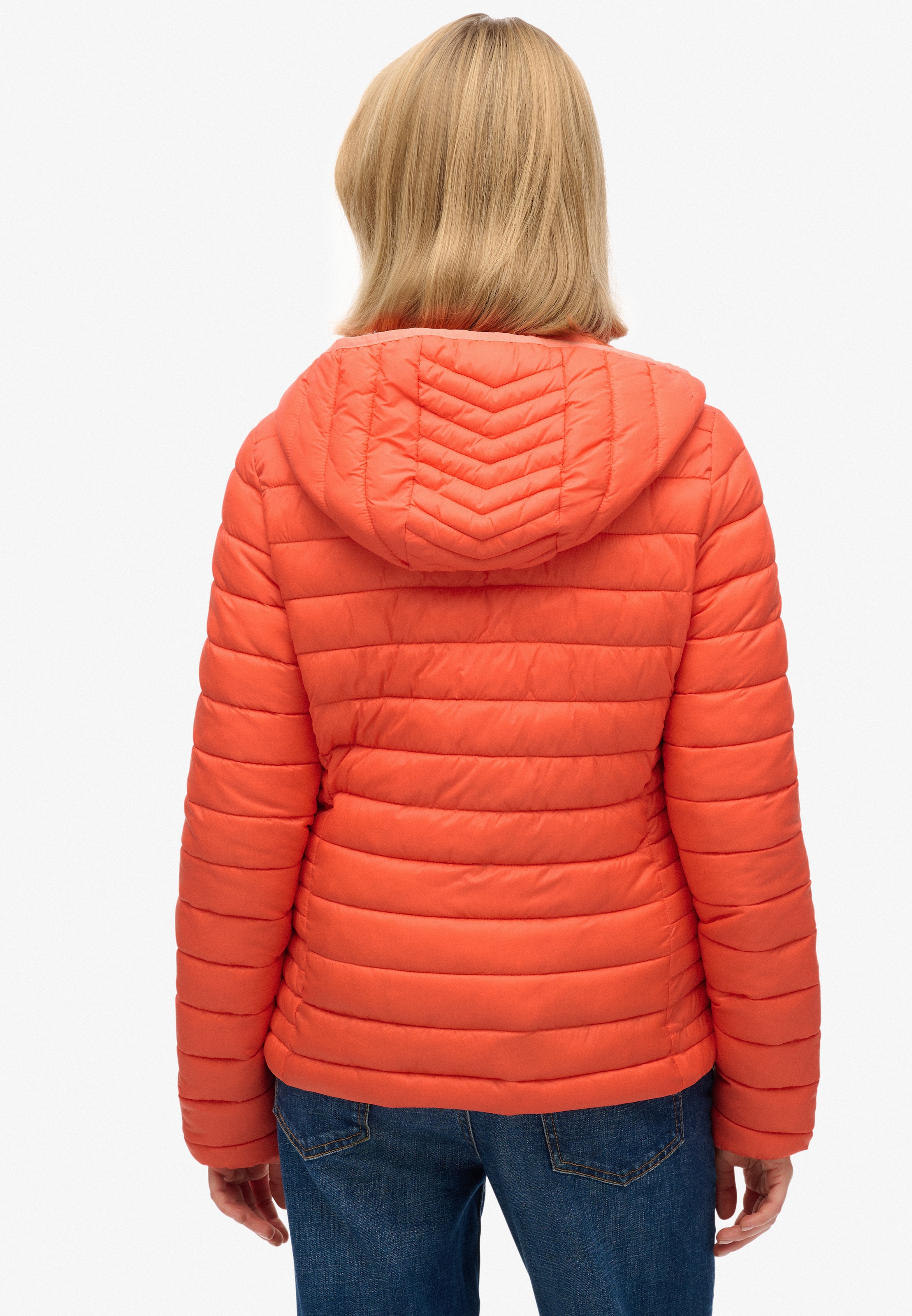 Superdry Steppjacke »HOODED FUJI LITE PADDED JACKET« mit Kapuze