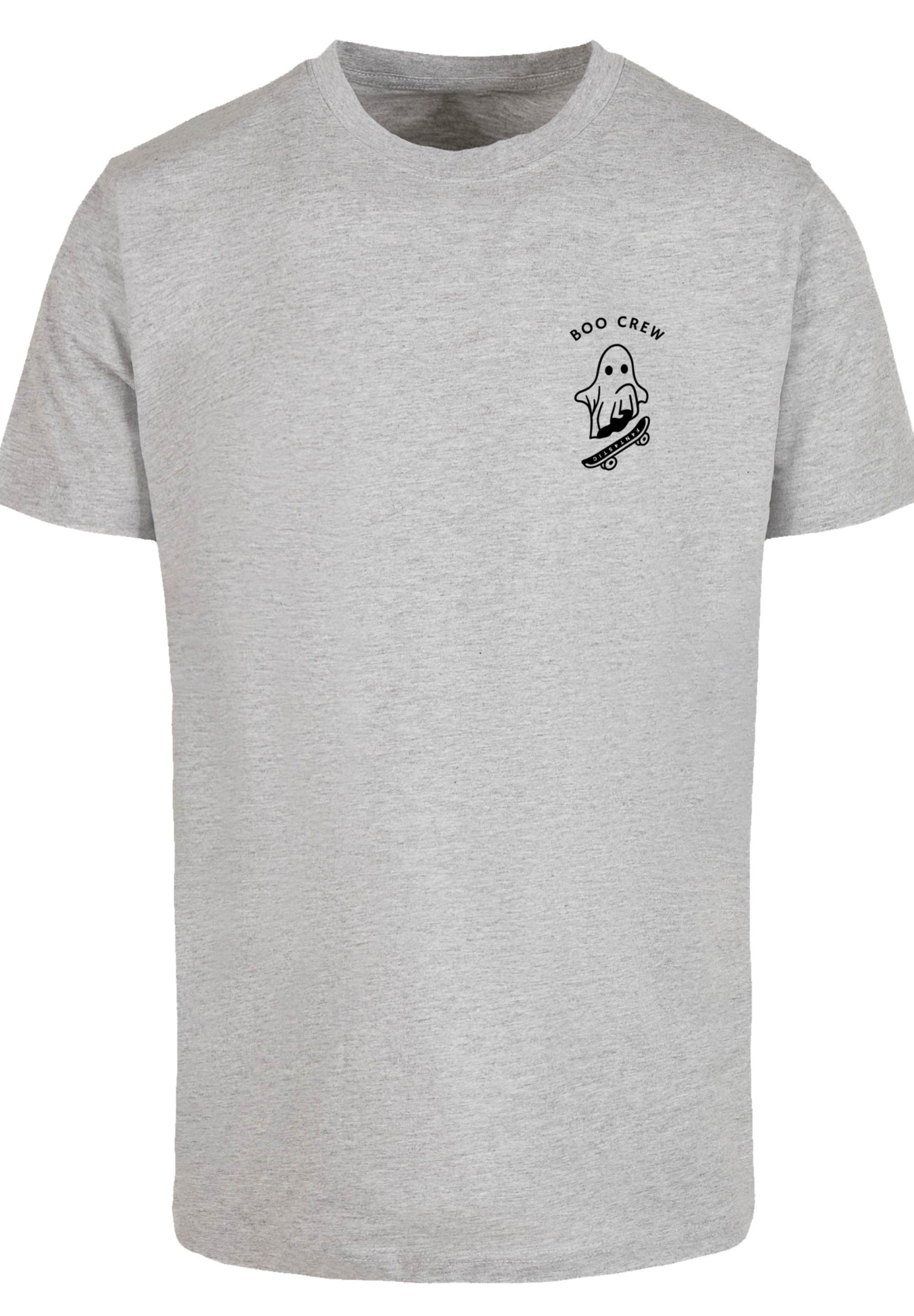 F4NT4STIC T-Shirt »Boo Crew Halloween«, Print