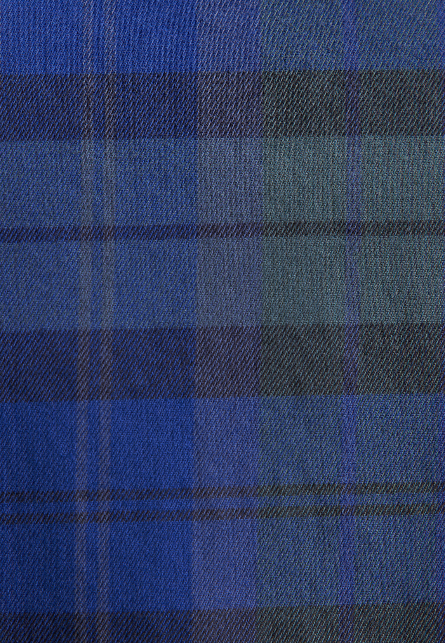 seidensticker Flanellhemd Slim 1/1 Kentkragen Karo