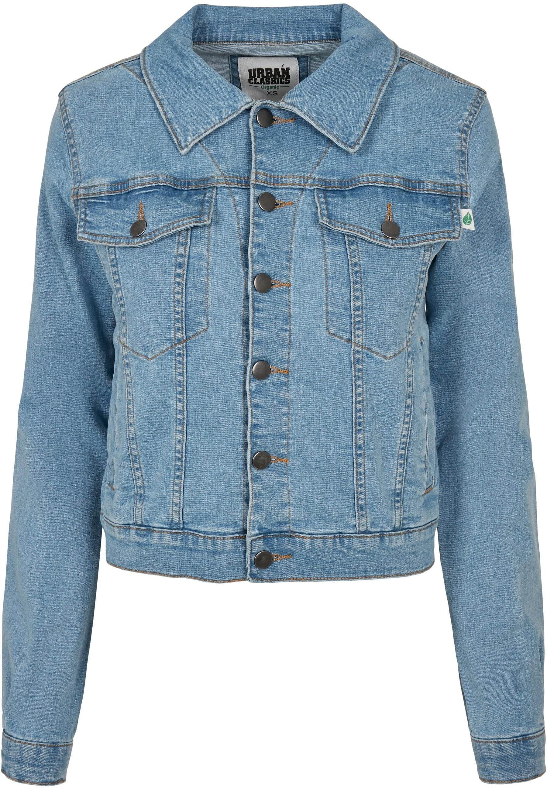 Jeansjacke »Urban Classics Damen Ladies Organic Denim Jacket«, (1 St.), ohne Kapuze