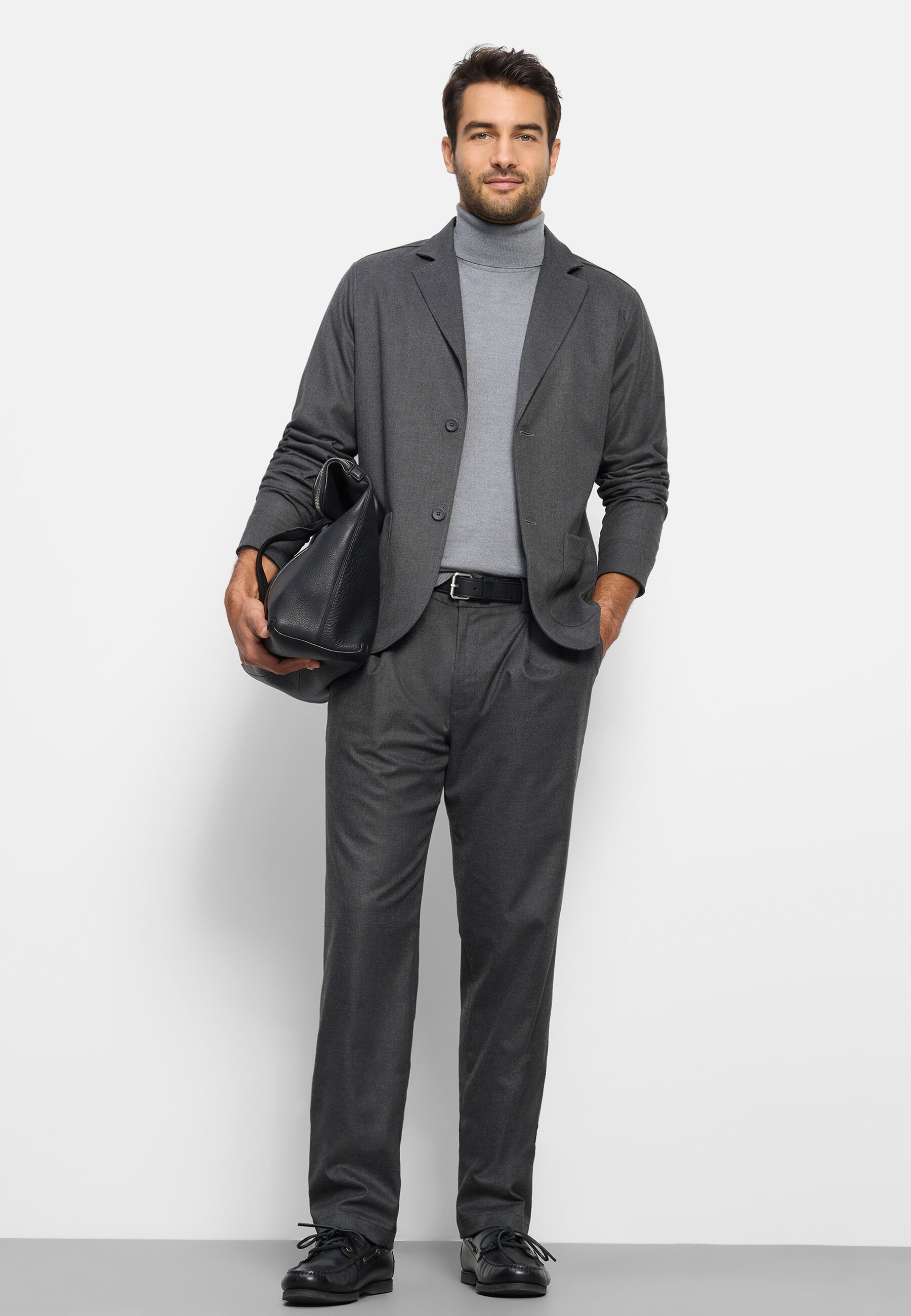 OLYMP Langarmhemd »OLYMP Casual, Overshirt, Reverskragen«