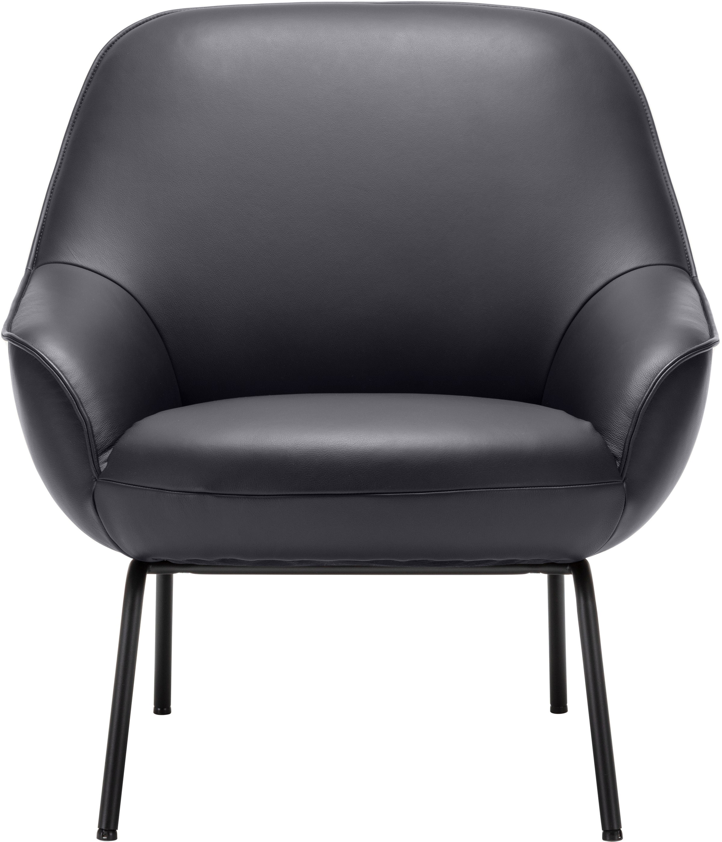 Creation BY ROLF BENZ Sessel "Designsessel CR.482 in hochwertiger Detailverarbeitung, Breite 76cm" und tollem Sitzkomfort