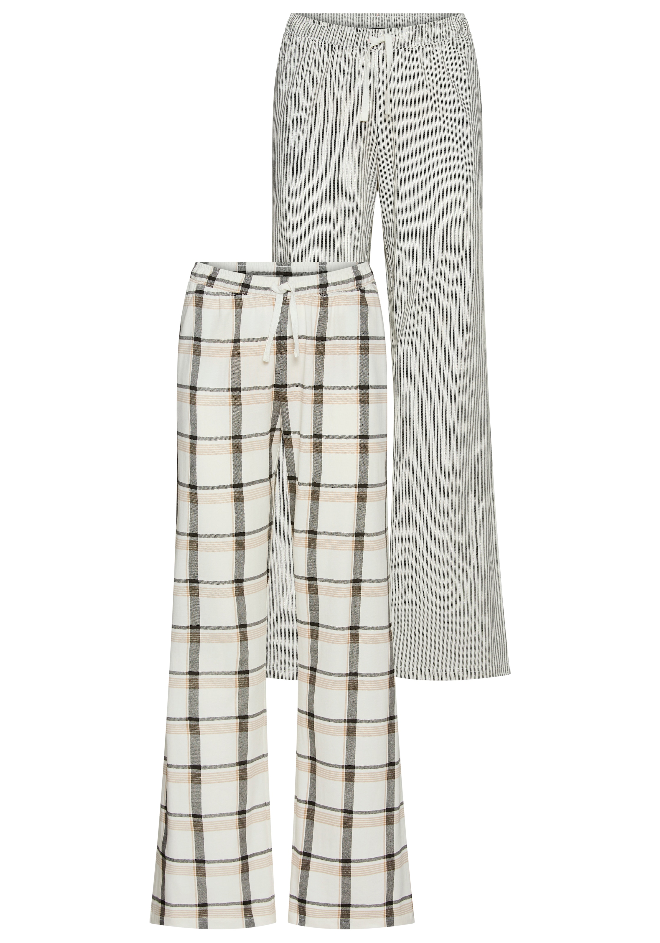 Vivance Dreams Pyjamahose mit Karos oder Streifen günstig online kaufen