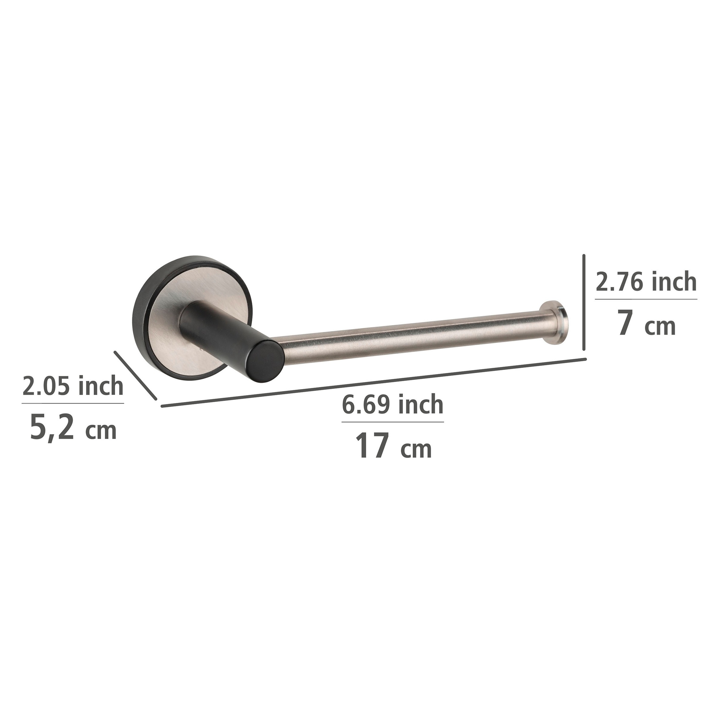 WENKO Toilettenpapierhalter »UV-Loc® Udine«, Befestigen ohne Bohren