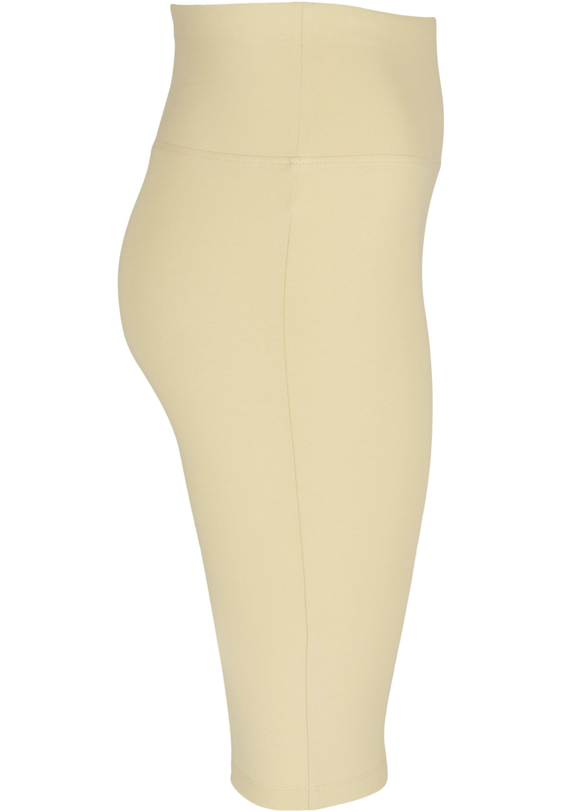 URBAN CLASSICS Radlerhose »Urban Classics Damen Ladies Organic Stretch Jersey Cycle Shorts«, (1 tlg.)