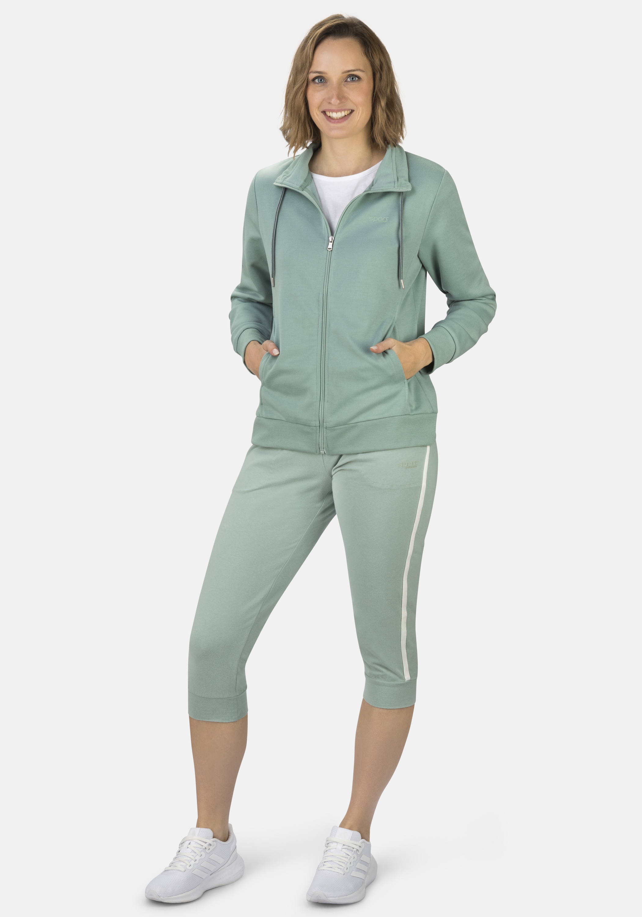 STOOKER WOMEN Sweatjacke "JANE mit Stehkragen Sweatjacke" Sweatjacke Regula günstig online kaufen