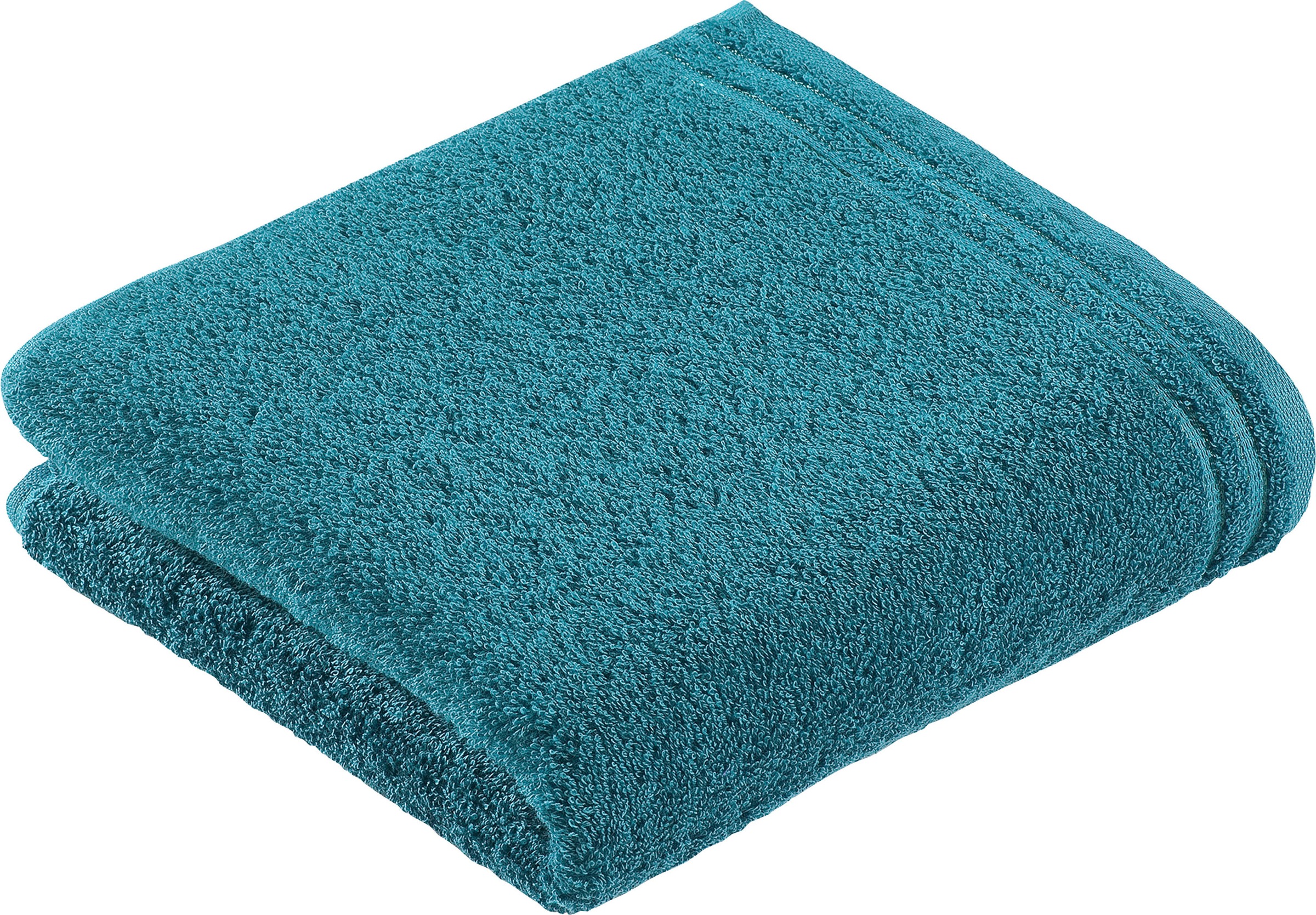 Vossen Badetuch "Calypso Feeling" mit schmaler Bordüre, aus 100% hochwerter günstig online kaufen