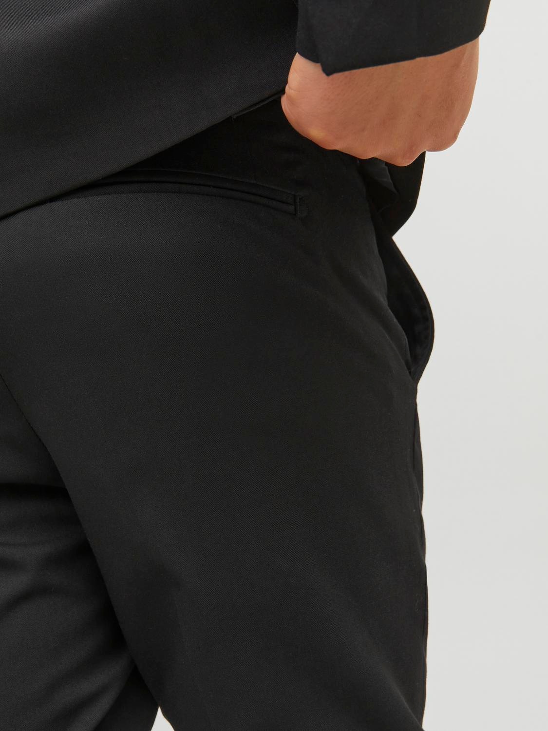 Thumbnail - Jack & Jones Junior Anzughose "JPRSOLAR elastisch, pflegeleicht, komfortabel" unifarben, modisch, slim fit, Web