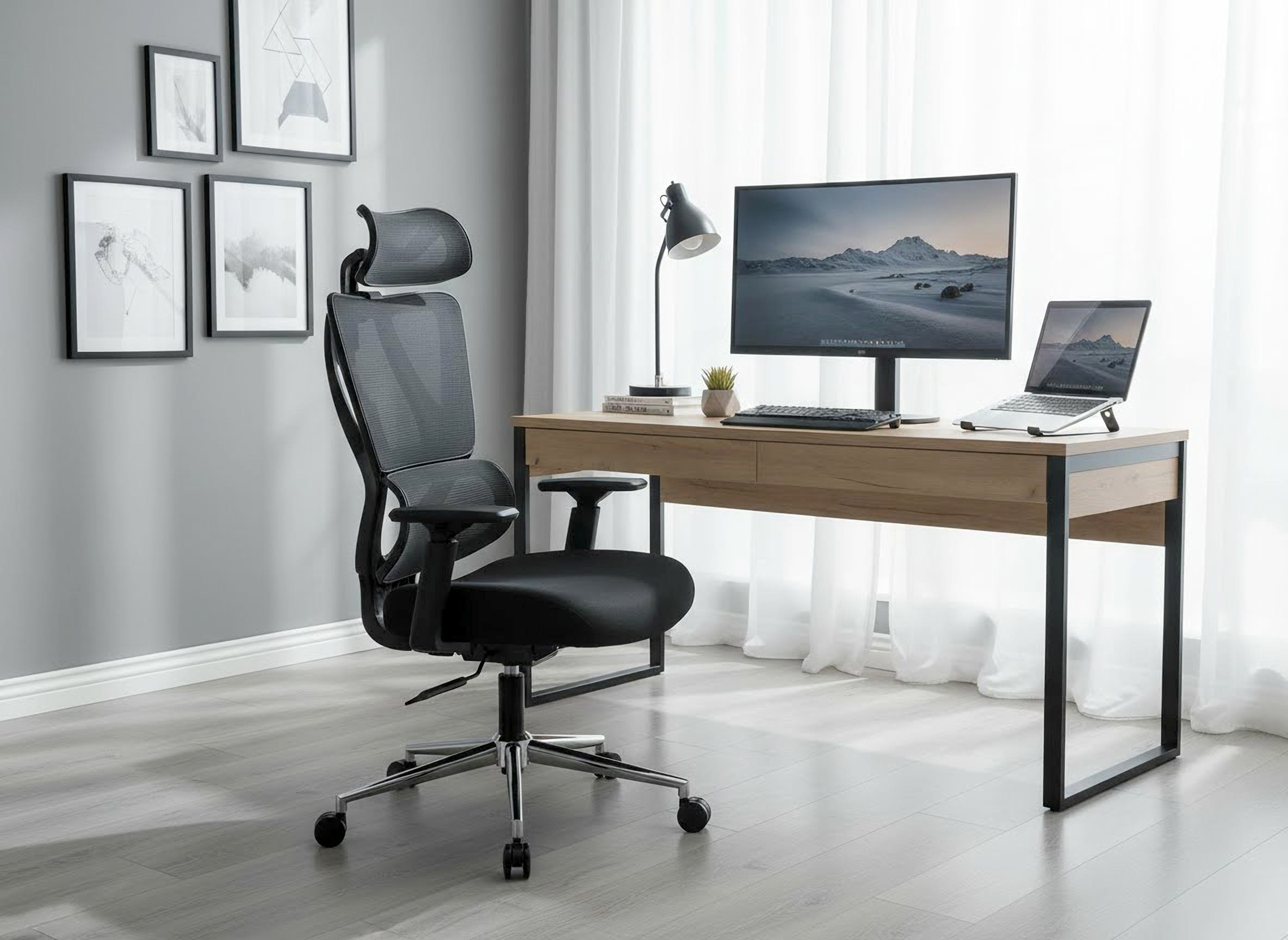 OTTO home Drehstuhl "Andora, moderner ergonomischer Schreibtischstuhl" () v günstig online kaufen