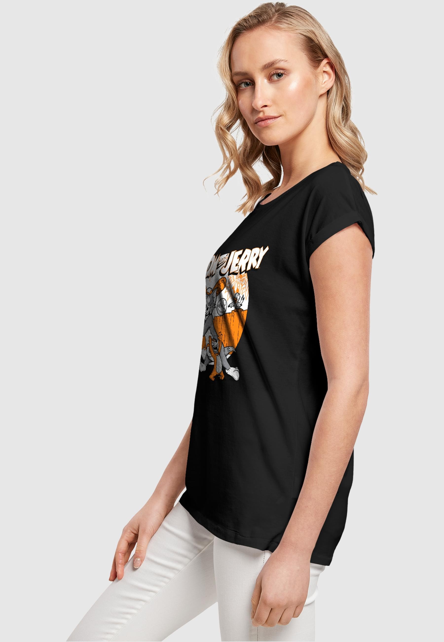 ABSOLUTE CULT T-Shirt »ABSOLUTE CULT Damen Ladies Tom and Jerry - Baseball T-Shirt«, (1 tlg.)