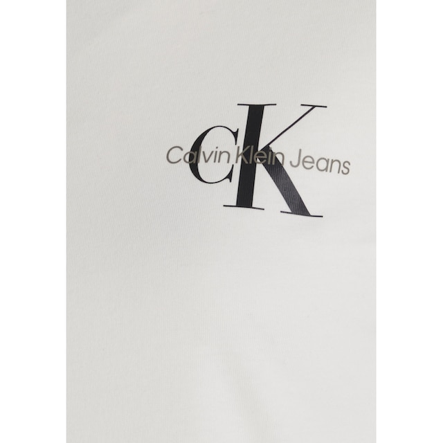 Calvin Klein Jeans Rundhalsshirt »2-PACK MONOLOGO SLIM TEE«, (Packung, 2 tlg.,  2er-Pack), mit Calvin Klein Jeans Logoprint auf der Brust online bestellen  | BAUR