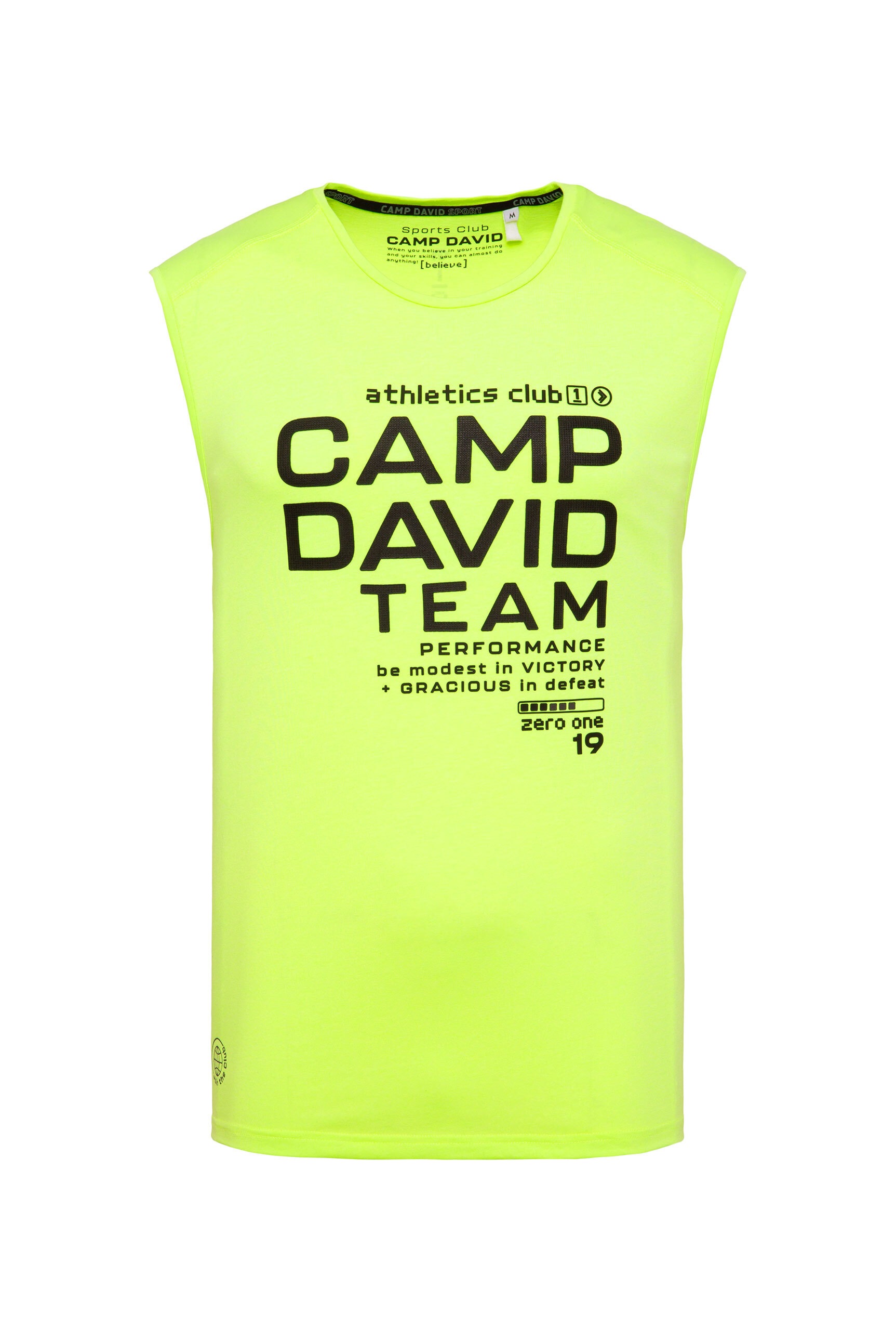 CAMP DAVID Rundhalsshirt, mit Baumwolle