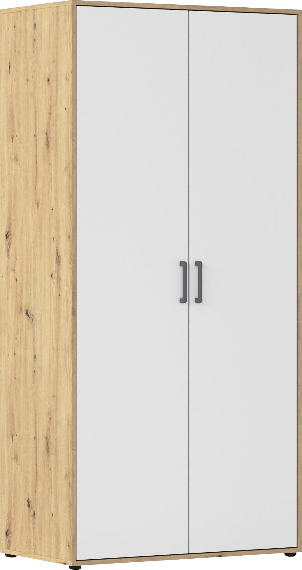 rauch Kleiderschrank "VOYAGER Garderobe Wäscheschrank Schlafzimmer" in 3 verschiedenen Ausstattungen BASIC/CLASSIC/PREMIUM, mit 2 modernen Griffvarianten, viel Stauraum MADE IN GERMANY