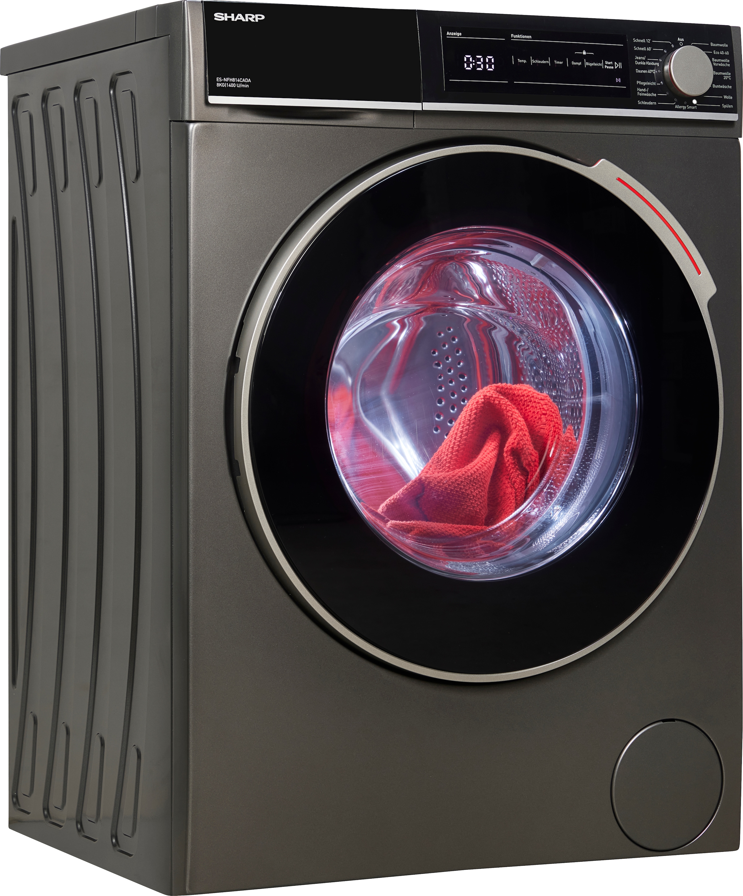 Sharp Waschmaschine »ES-NFH814CADA-DE«, ES-NFH814CADA-DE, BAUR | 8 1400 bestellen U/min online kg